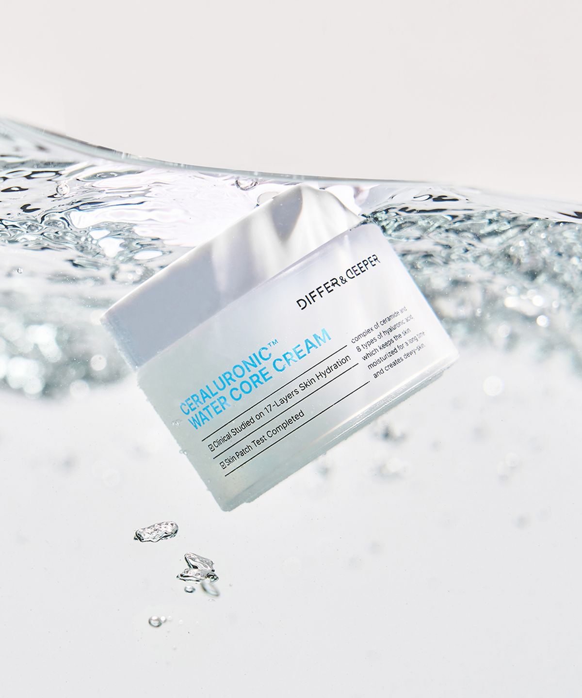디퍼앤디퍼(DIFFER N DEEPER) 세라루로닉 워터 코어 크림 50g