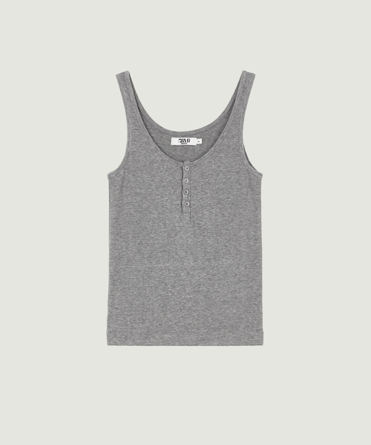 그로브(GROVE) SIENA SLEEVELESS (MELANGE GRAY)