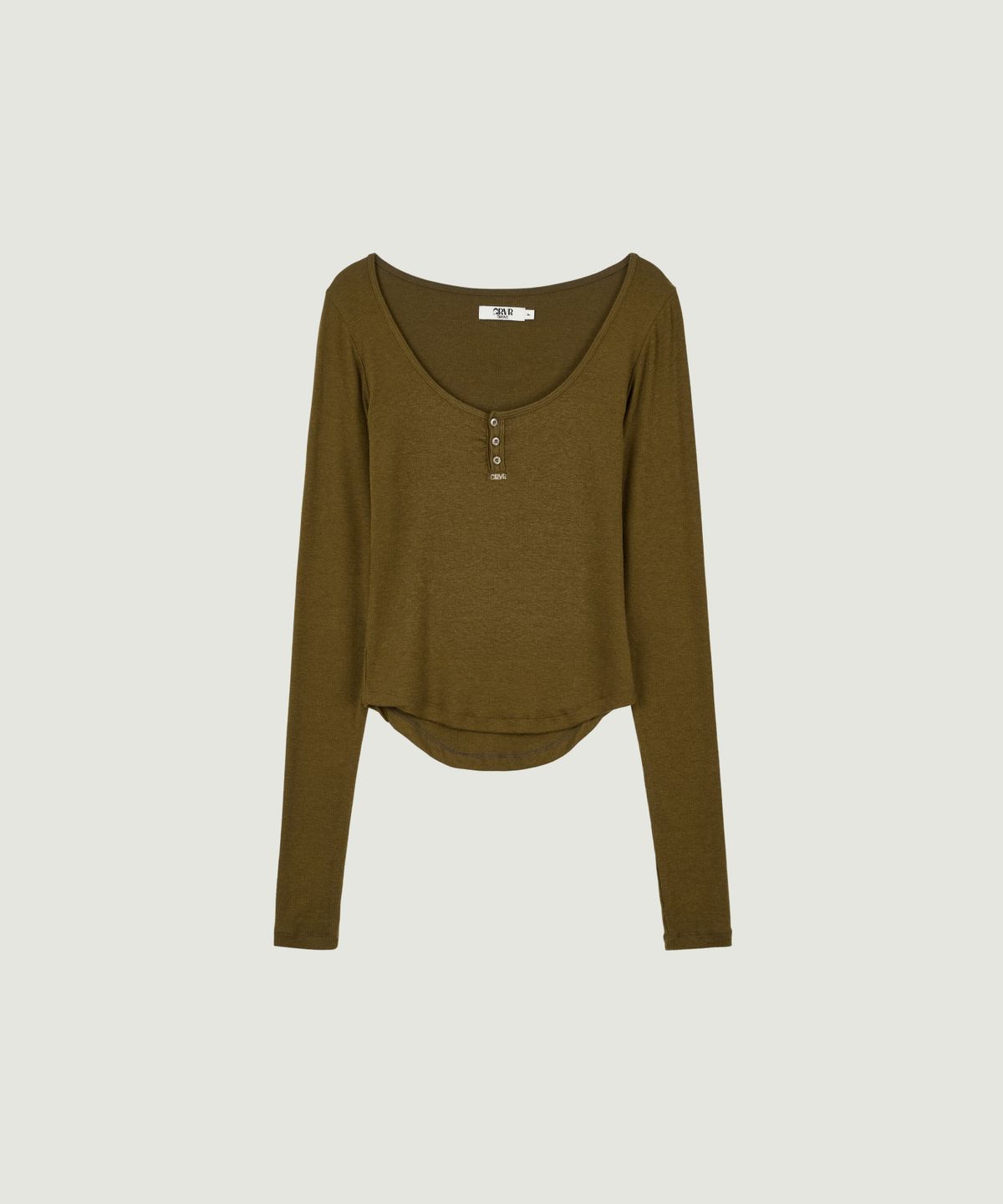 그로브(GROVE) SIENA L/S T-SHIRT (OLIVE)