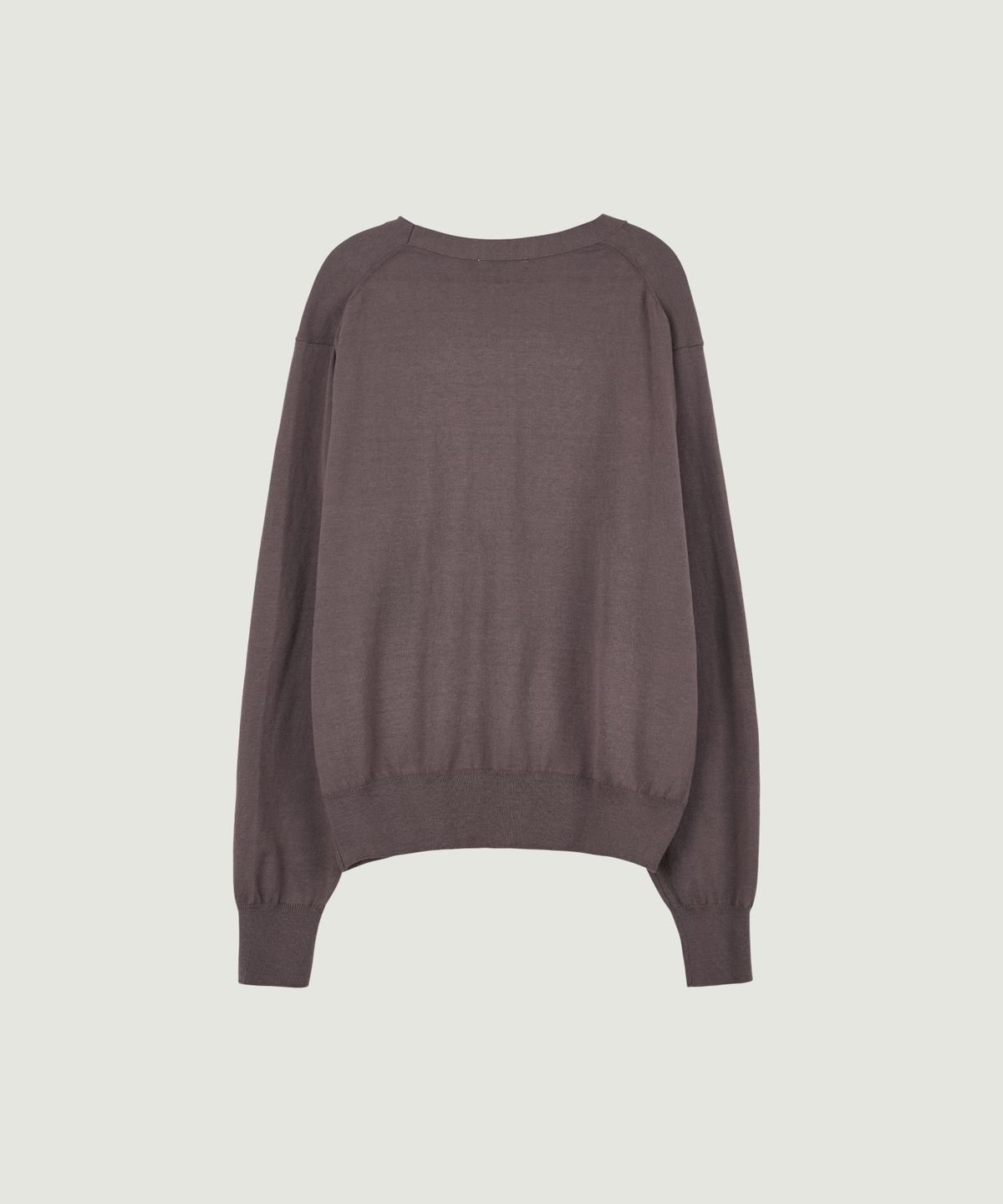 그로브(GROVE) RIEL V-NECK KNIT (MOCHA)