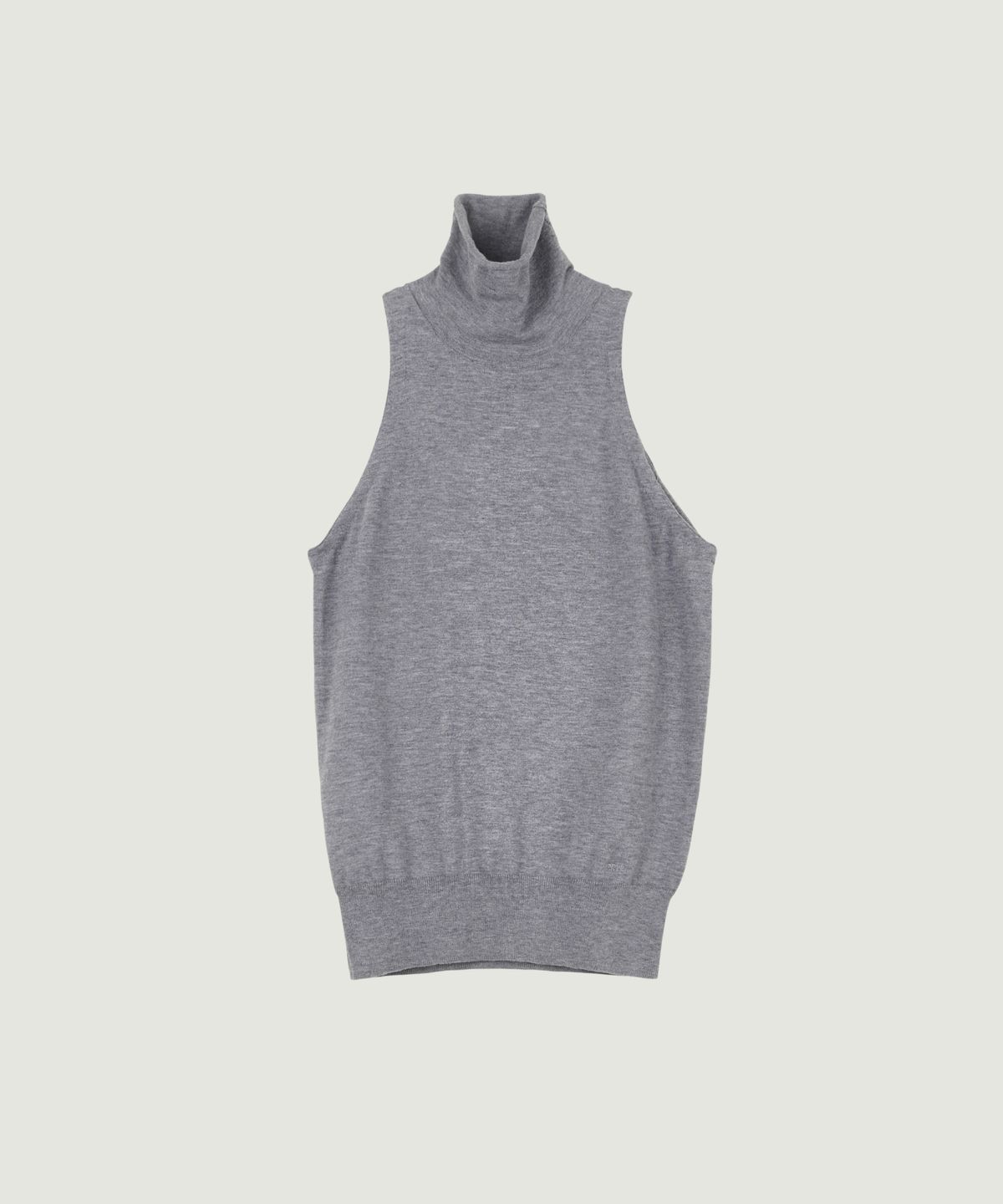 그로브(GROVE) RIEL HALTER KNIT (MELANGE GRAY)