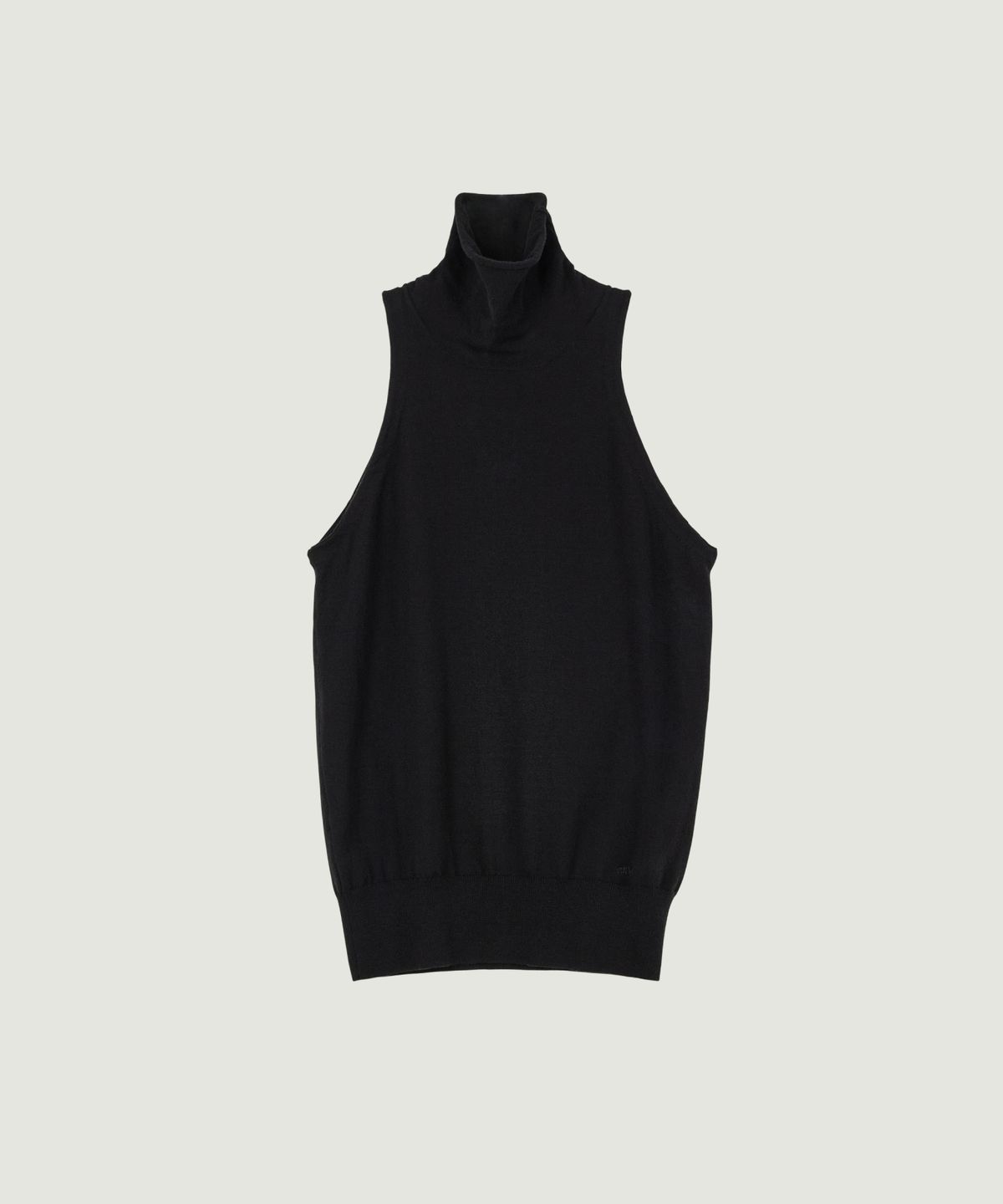 그로브(GROVE) RIEL HALTER KNIT (BLACK)