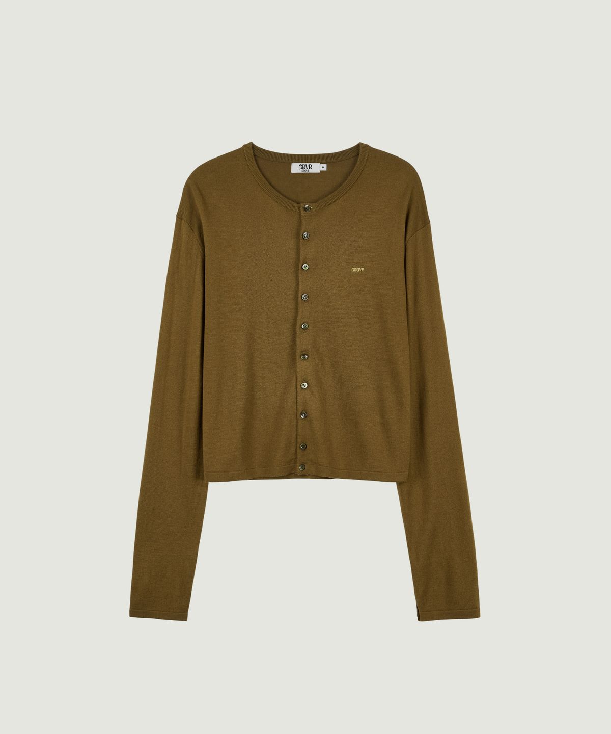 그로브(GROVE) CALEN CARDIGAN (OLIVE)