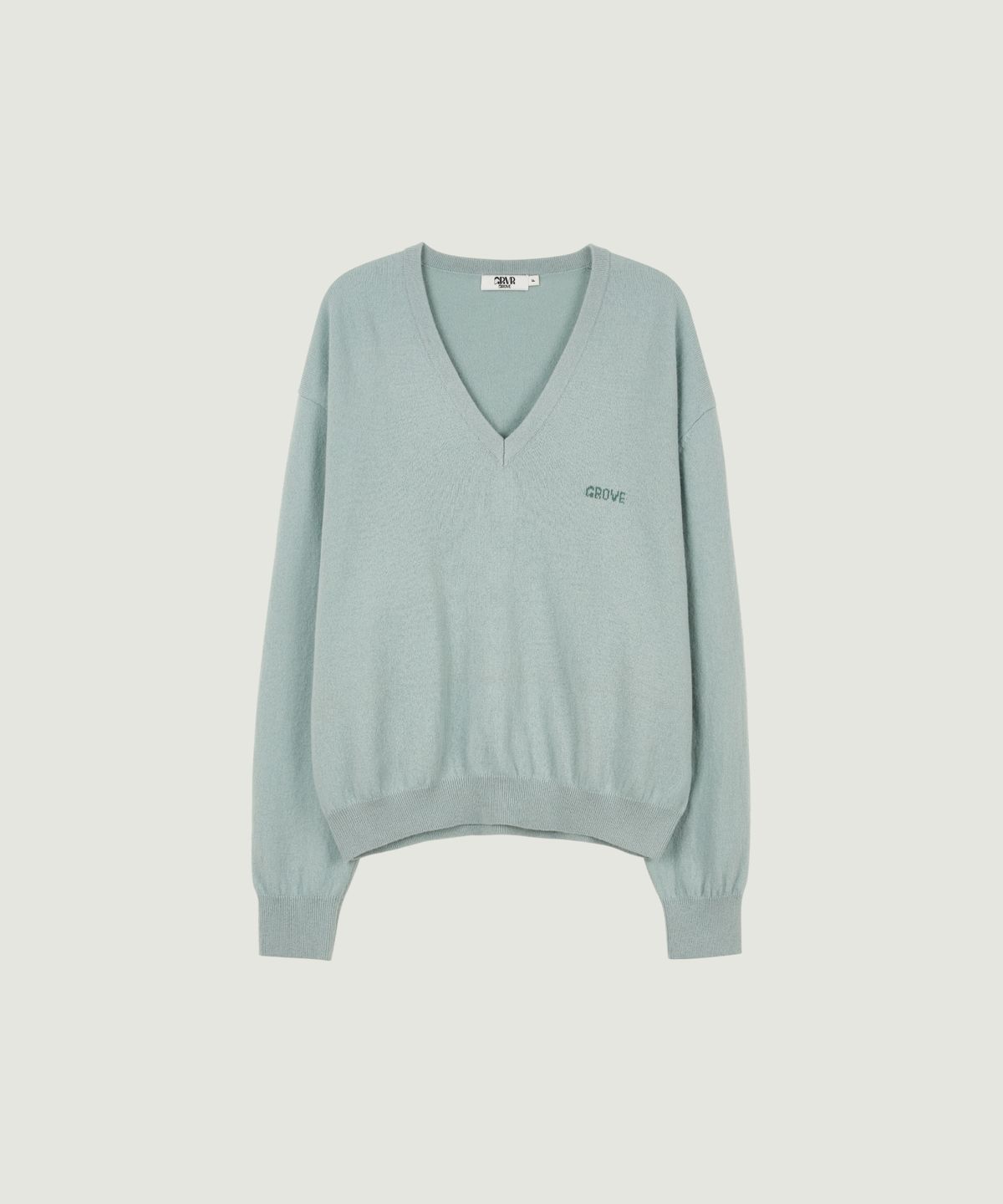그로브(GROVE) 26FW MYLES V-NECK KNIT (MINT)