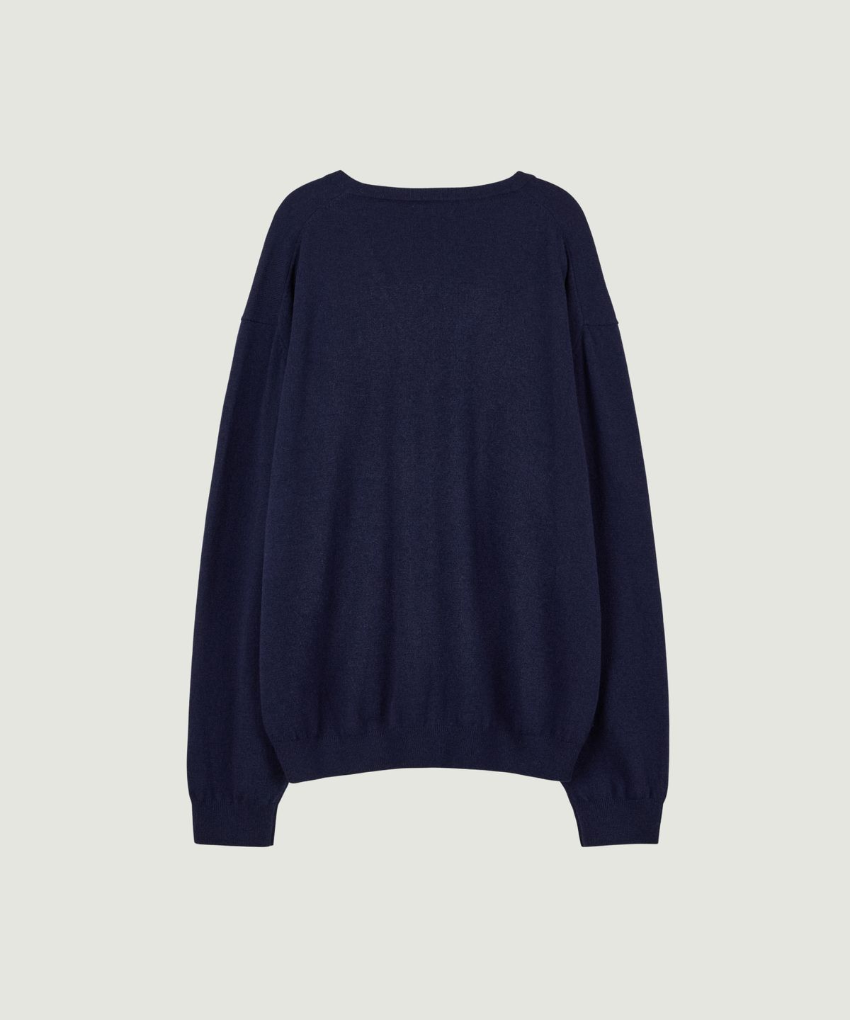 그로브(GROVE) 26FW MYLES OVER-FIT V-NECK KNIT (NAVY)