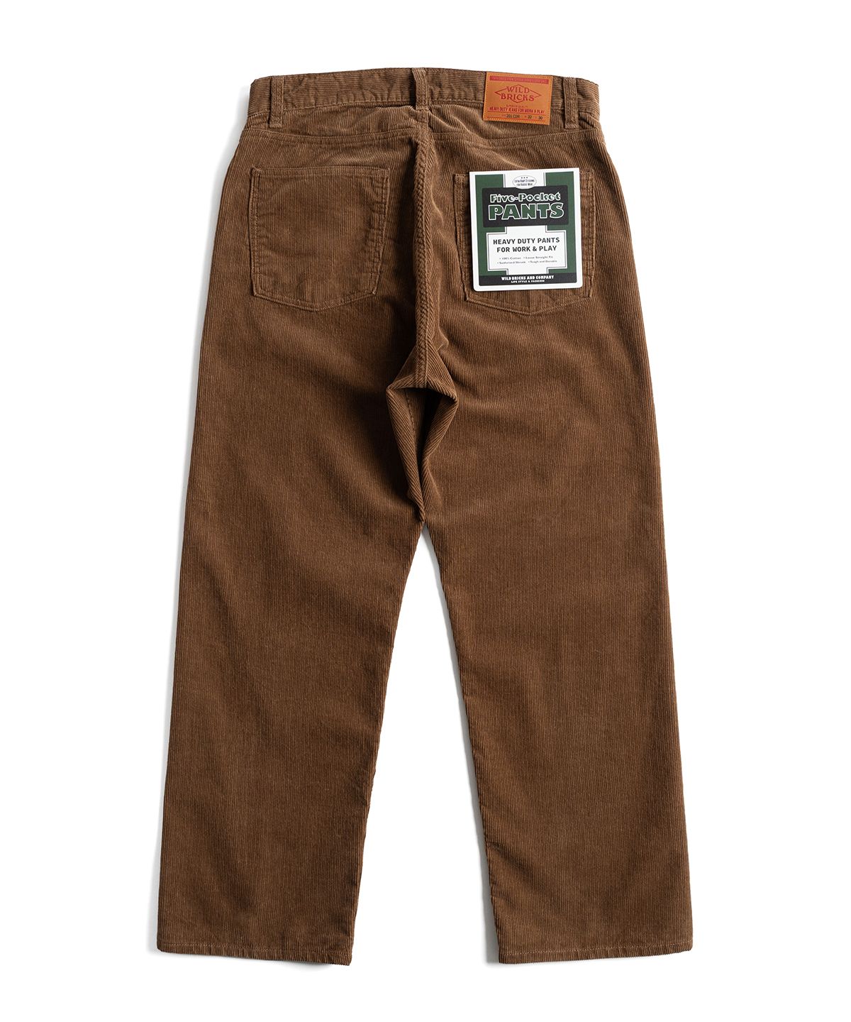 와일드 브릭스(WILD BRICKS) W26 FIVE-POCKET PANTS [LOT. 201CDR] (camel)