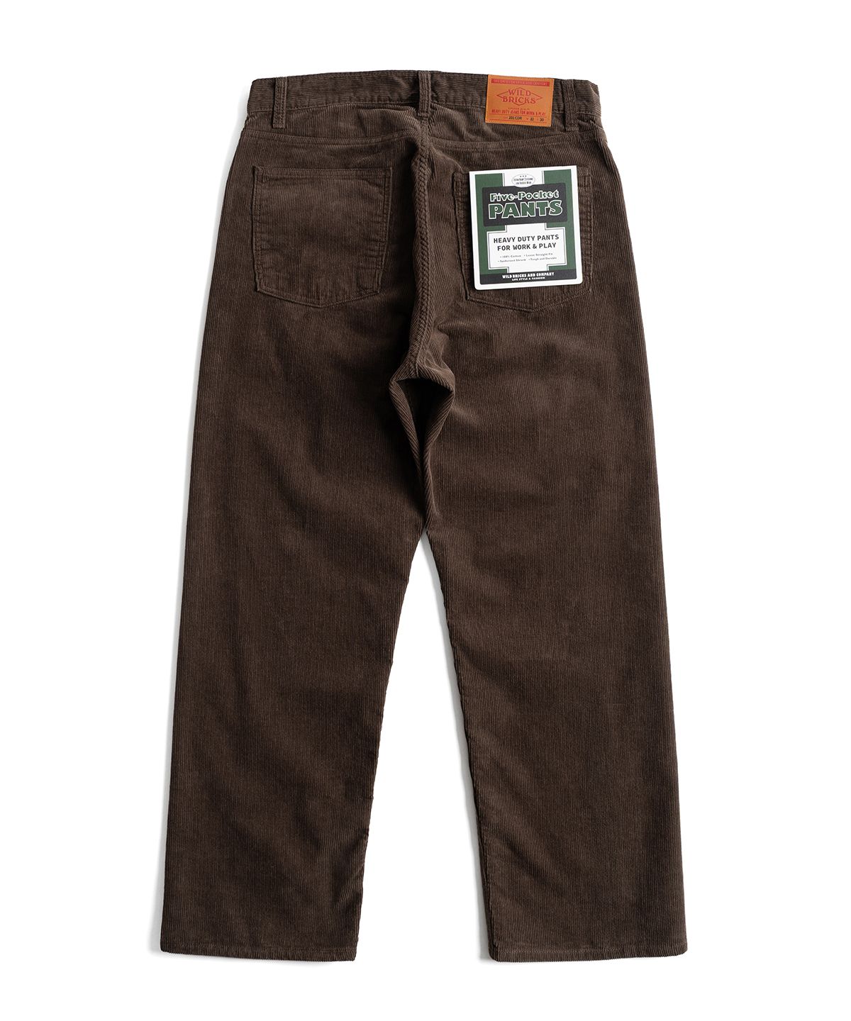 와일드 브릭스(WILD BRICKS) W26 FIVE-POCKET PANTS [LOT. 201CDR] (olive)