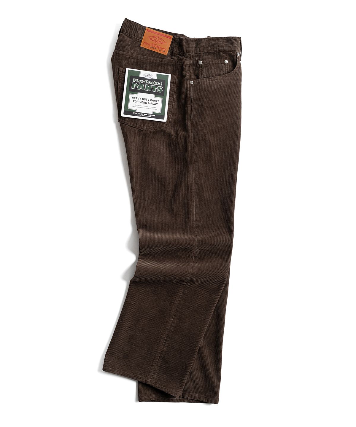 와일드 브릭스(WILD BRICKS) W26 FIVE-POCKET PANTS [LOT. 201CDR] (olive)