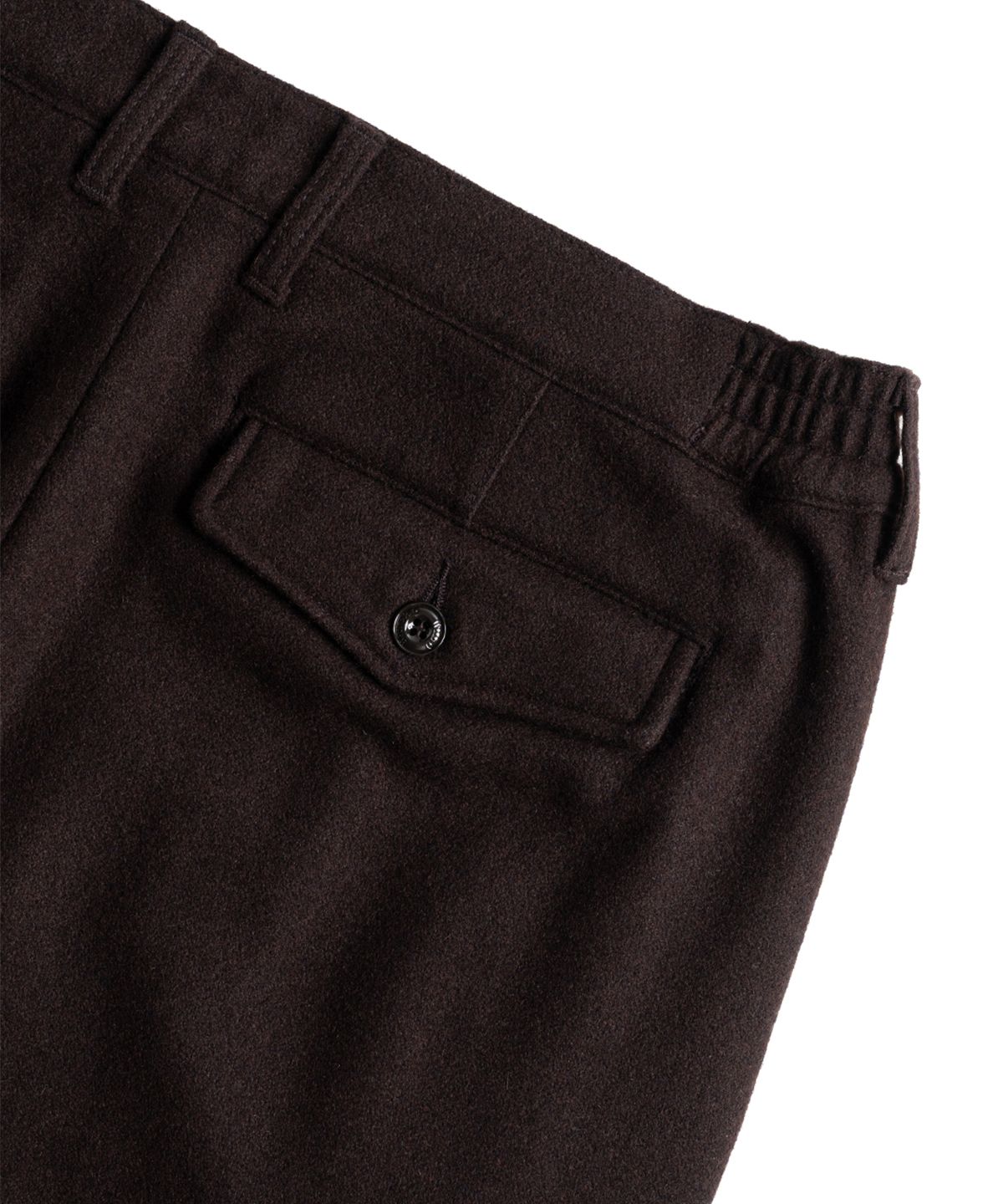 와일드 브릭스(WILD BRICKS) W26 WOOL OFFICER PANTS (brown)