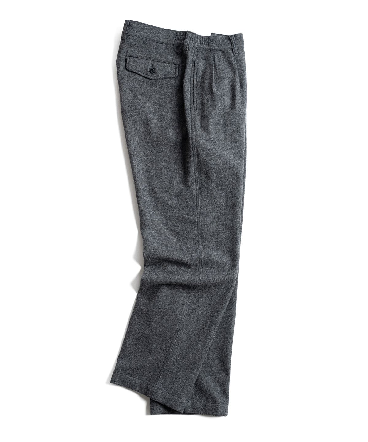 와일드 브릭스(WILD BRICKS) W26 WOOL OFFICER PANTS (grey)