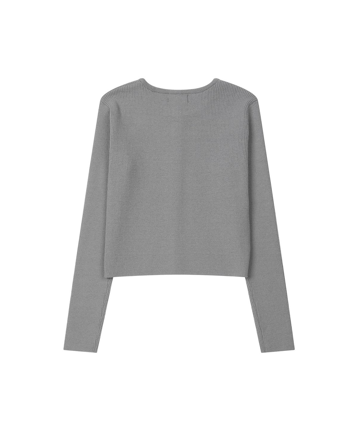 레더리(LEATHERY) 어블룸 니트 가디건 [GREY]