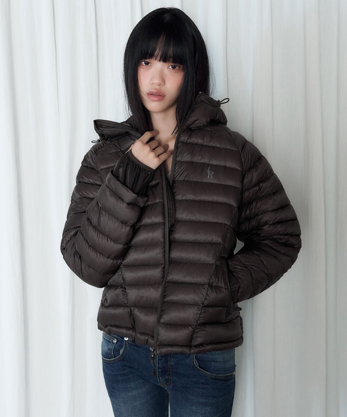 레더리(LEATHERY) 시어 라이트웨이트 푸퍼 자켓 [4COLOR]