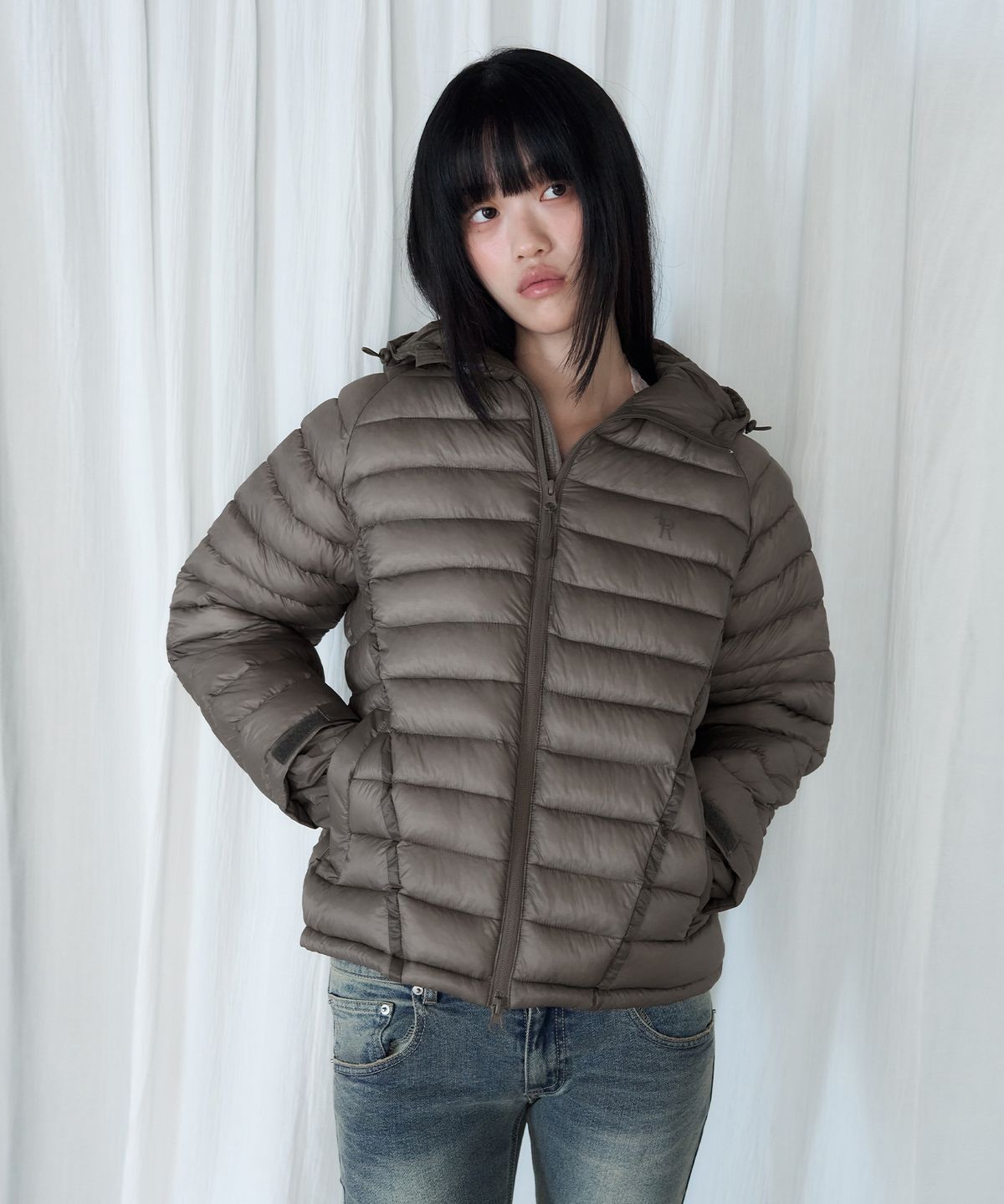 레더리(LEATHERY) 시어 라이트웨이트 푸퍼 자켓 [4COLOR]