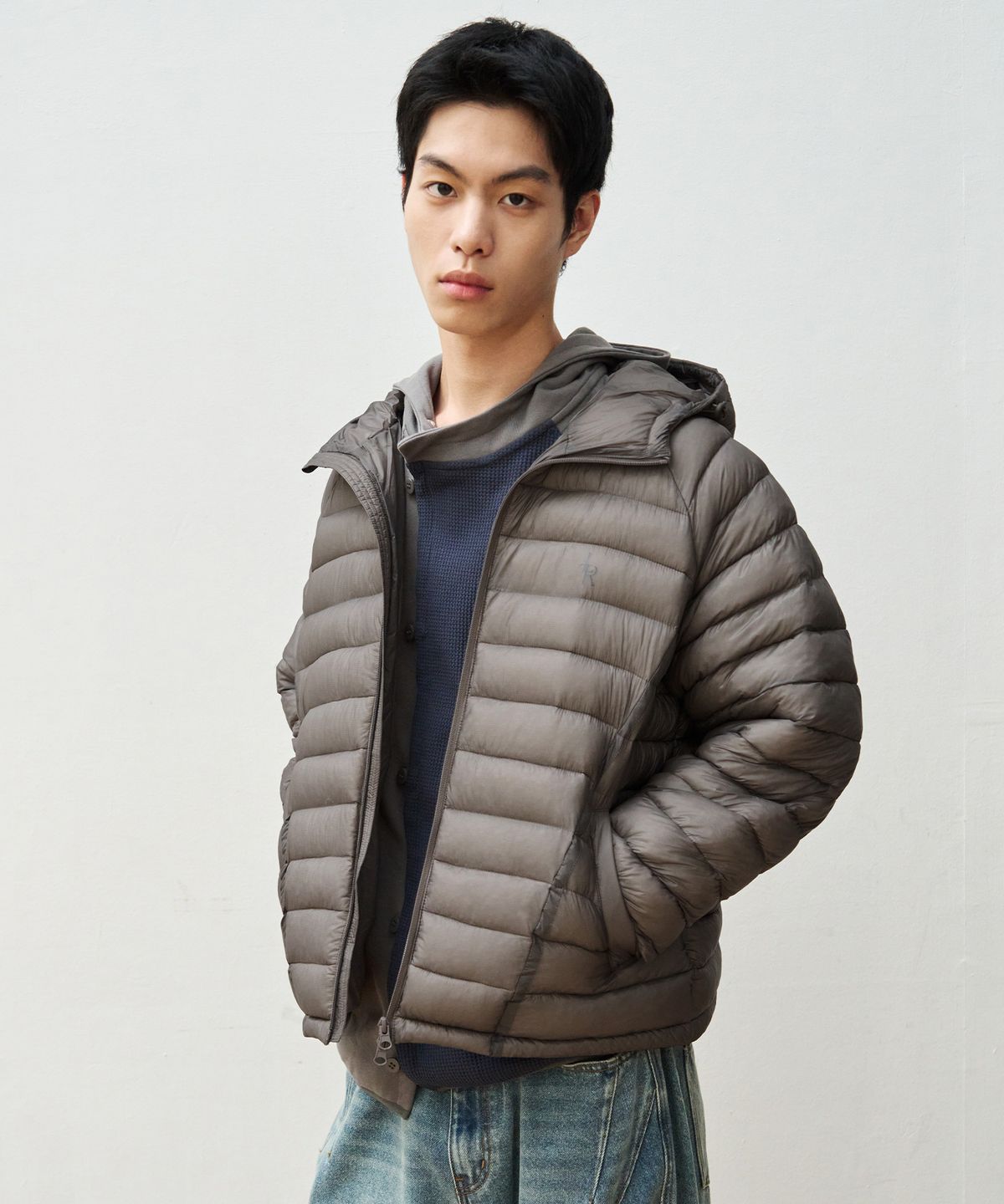 레더리(LEATHERY) 시어 라이트웨이트 푸퍼 자켓 [4COLOR]