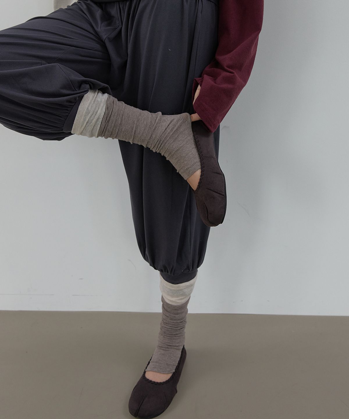 아수라(ASURA) ANGORA LEG WARMER (BEIGE)