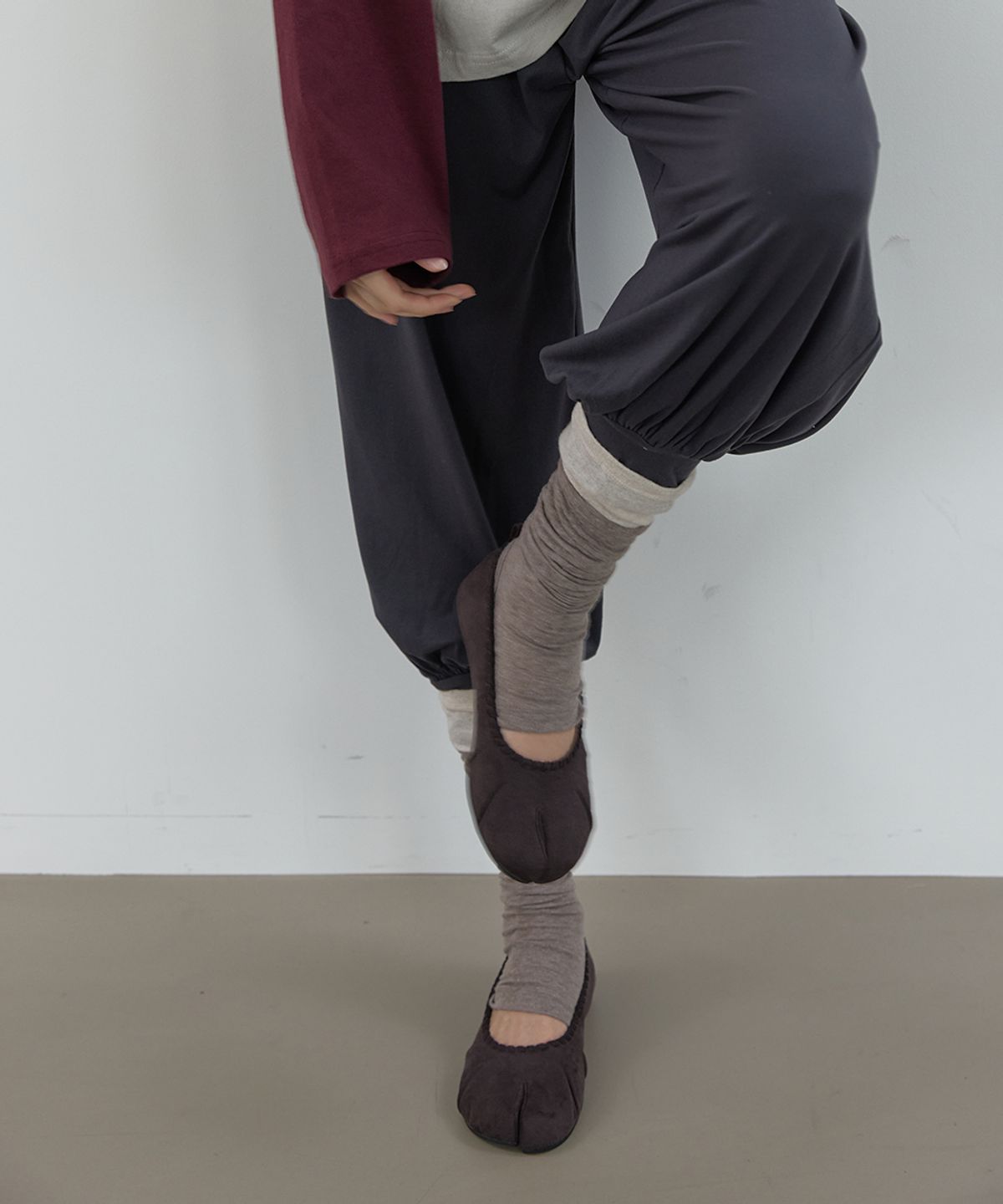아수라(ASURA) ANGORA LEG WARMER (BEIGE)