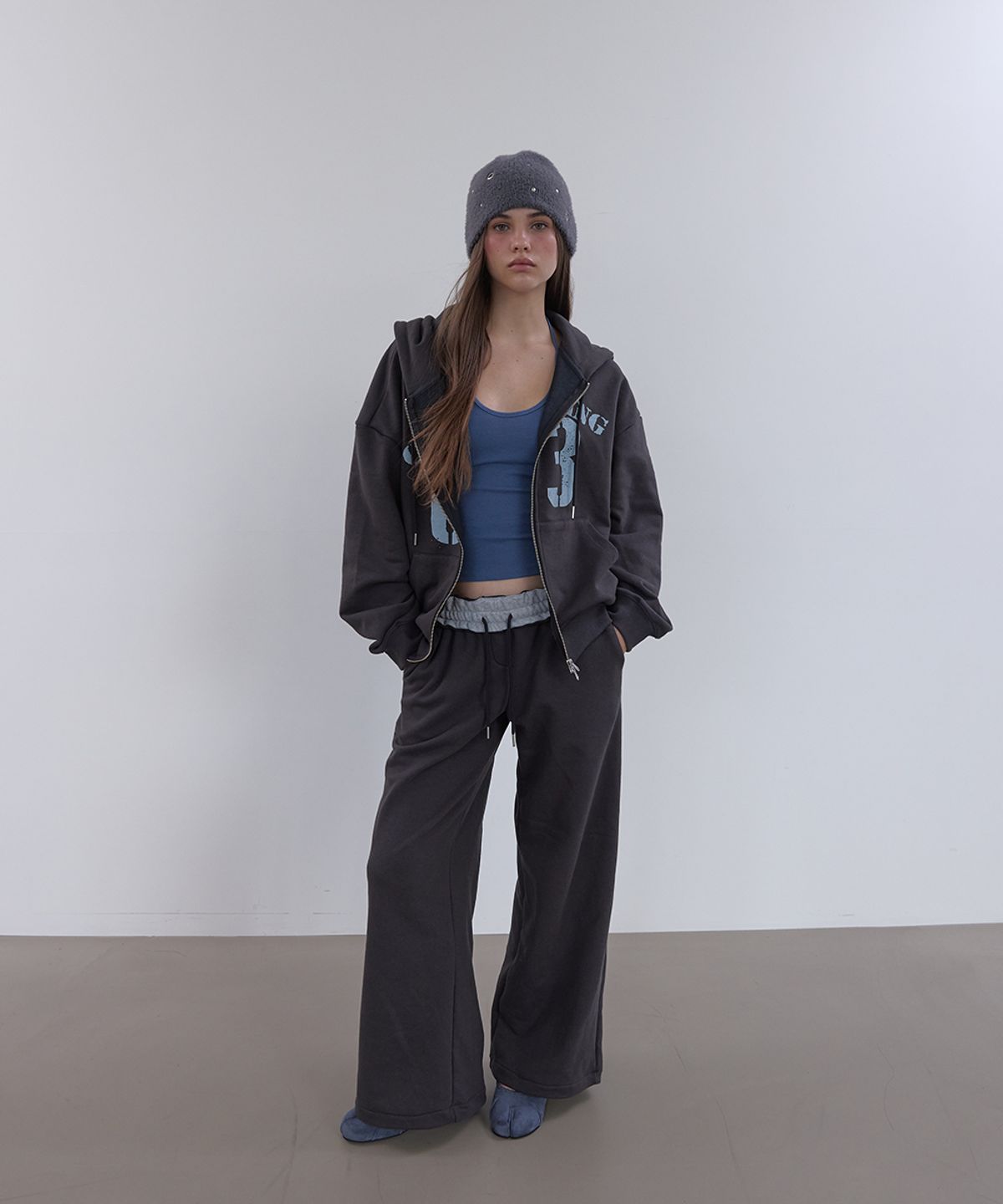 아수라(ASURA) ESSENTIAL FOLD PANTS (CHARCOAL)