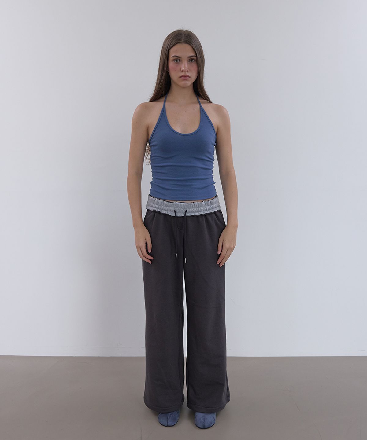 아수라(ASURA) ESSENTIAL FOLD PANTS (CHARCOAL)