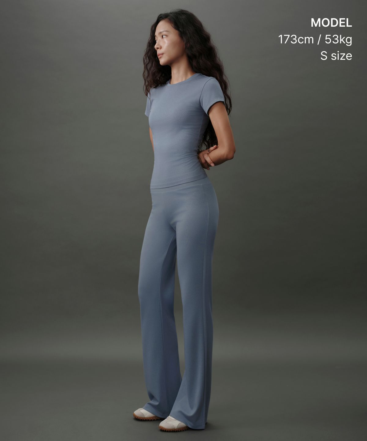 무신사 스탠다드 우먼(MUSINSA STANDARD WOMAN) [리커버리] 우먼즈 부츠 컷 팬츠 [블루]