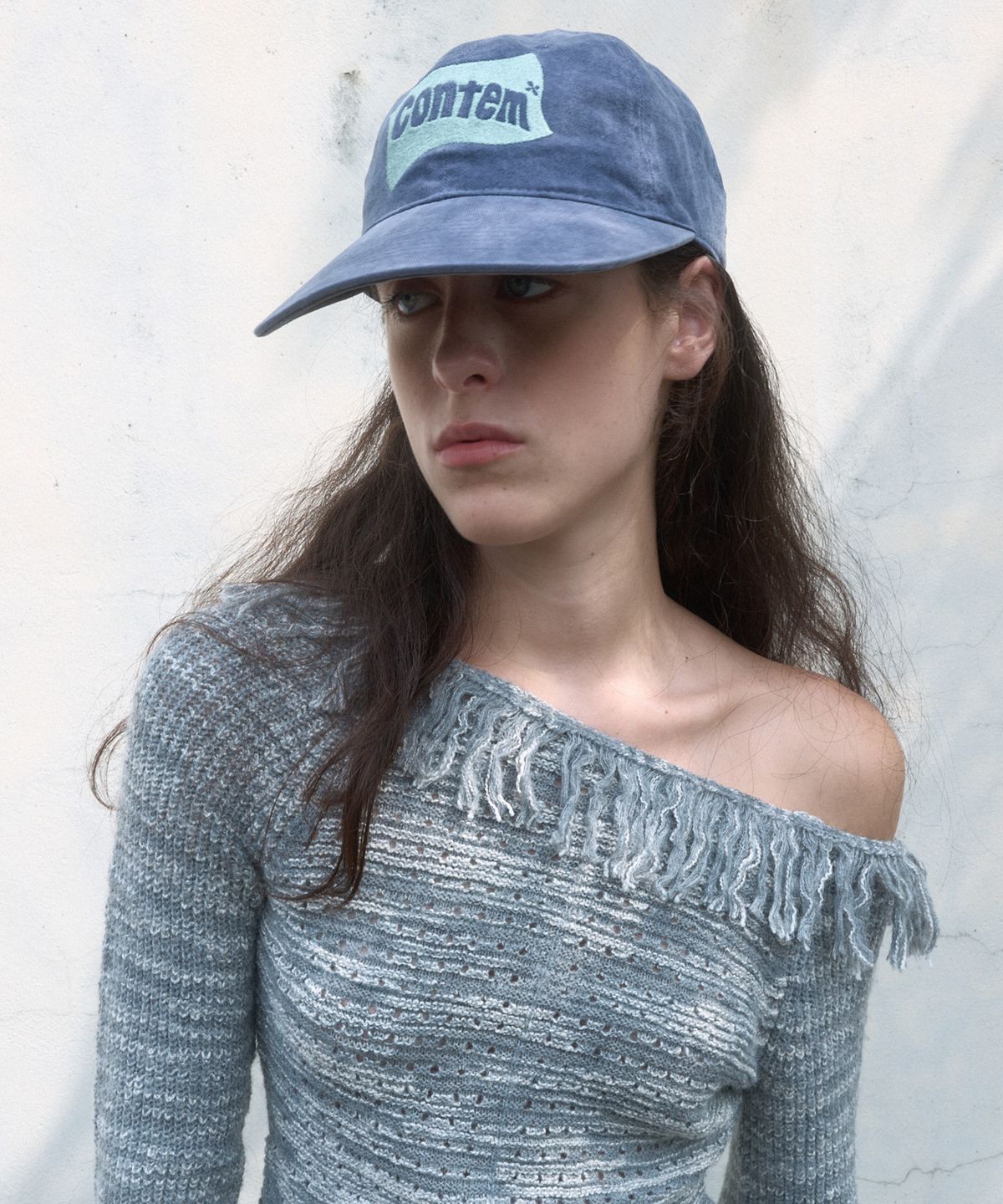 기준(KIJUN) CONTEM CAMP CAP_BLUE
