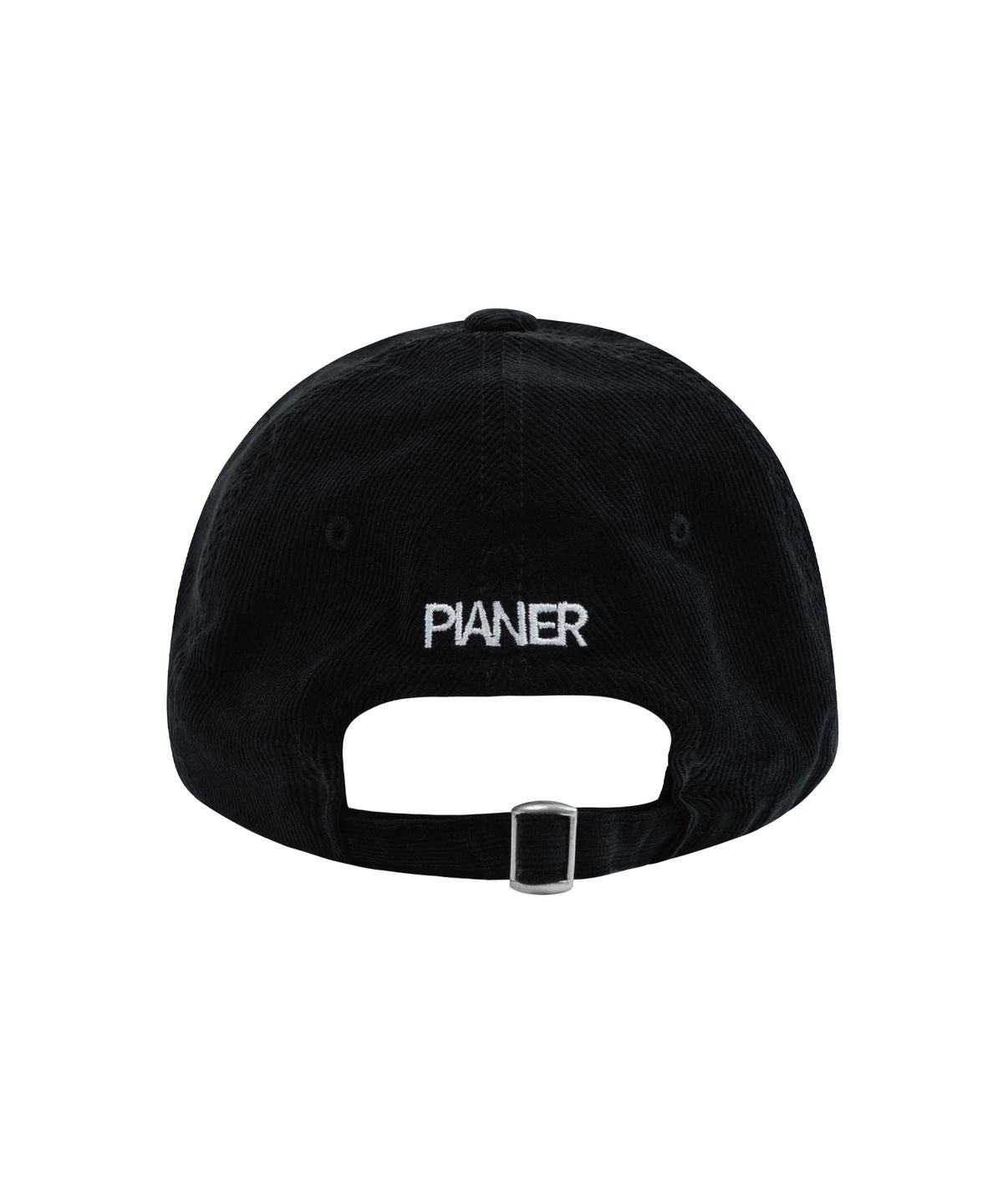 피아네르(PIANER) 코듀로이 레터링 볼캡 (블랙)