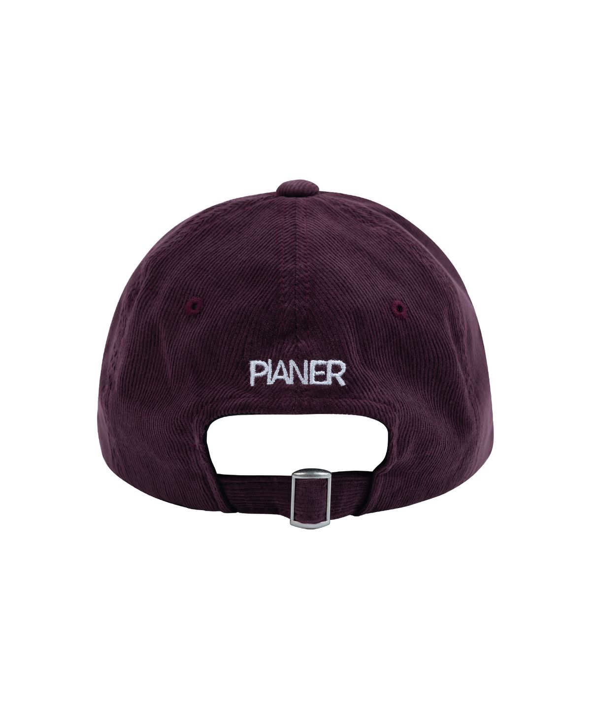피아네르(PIANER) 코듀로이 레터링 볼캡 (버건디)