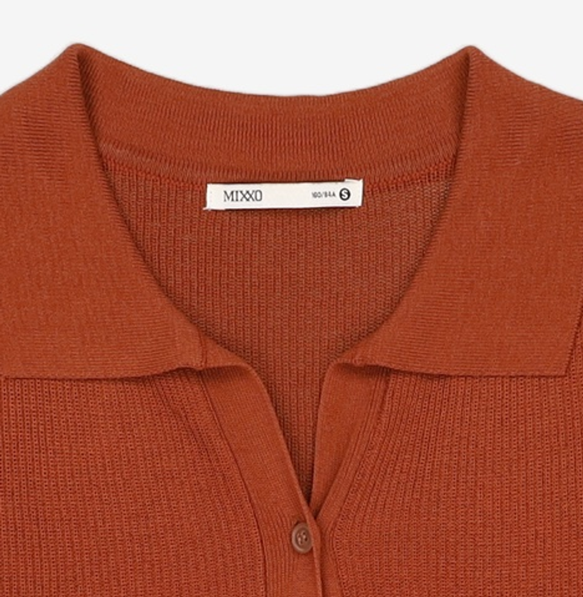 미쏘(MIXXO) 반팔 니트 가디건 MIWCK973QT S