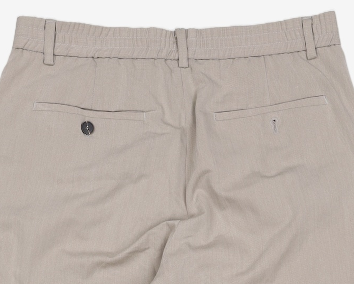 핸즈인더포켓(HANDS IN THE POCKET) REGULAR FIT PANTS BLACK CNPA1EP01BK M