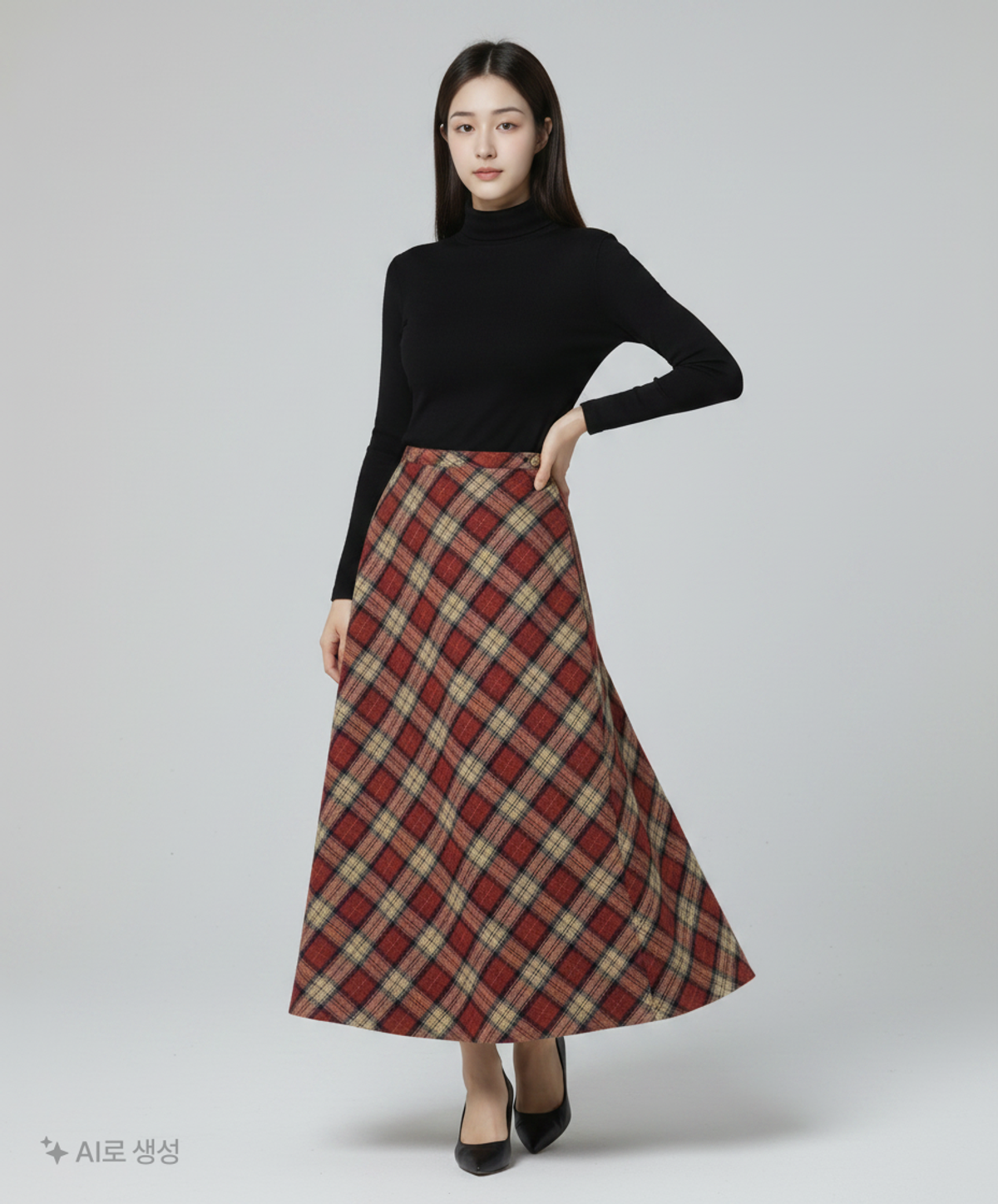 제이앤비(jnB) 롱스커트 55