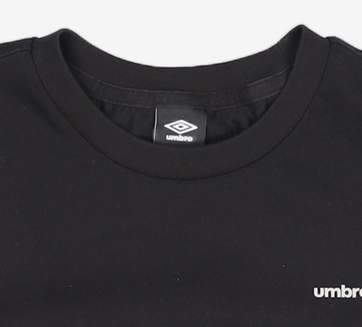 엄브로(UMBRO) 우먼스 레귤러핏 2PACK 반팔 티셔츠 블랙 UR222CRS51 90