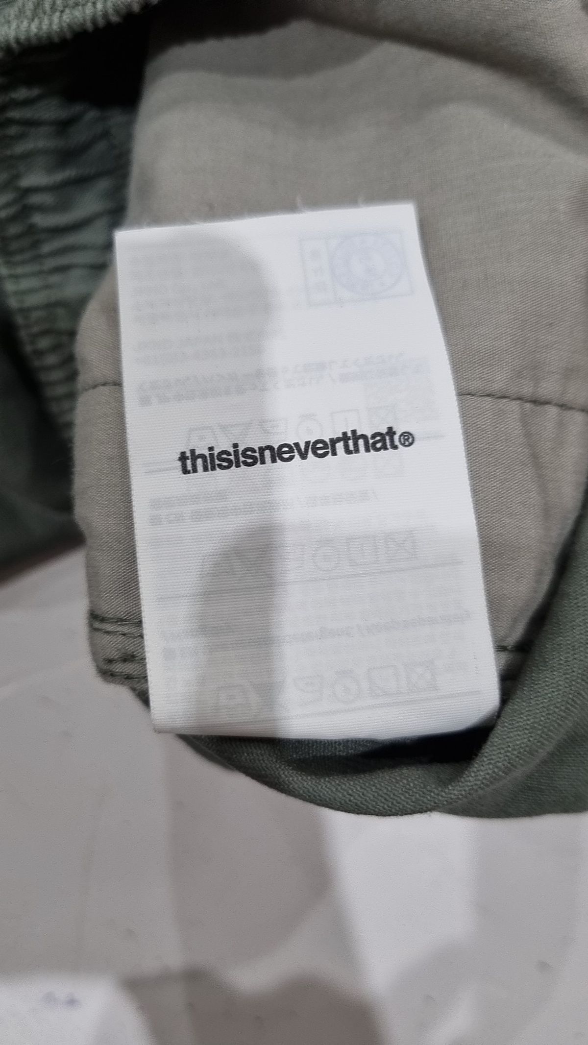디스이즈네버댓(THISISNEVERTHAT) 코튼 팬츠 L