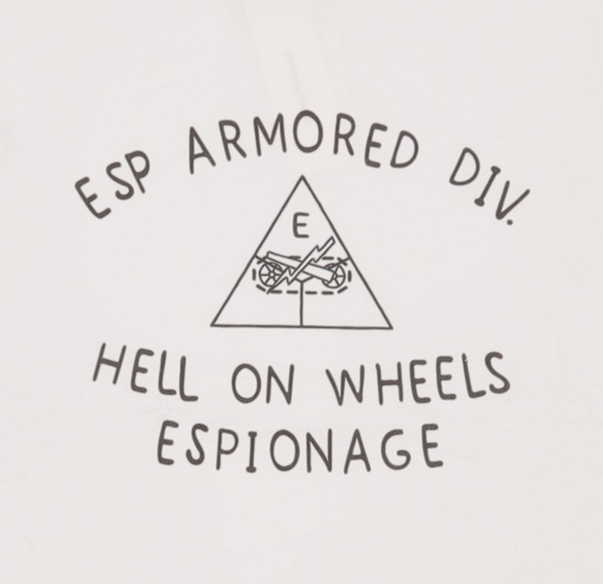 에스피오나지(ESPIONAGE) 반소매 티셔츠 M