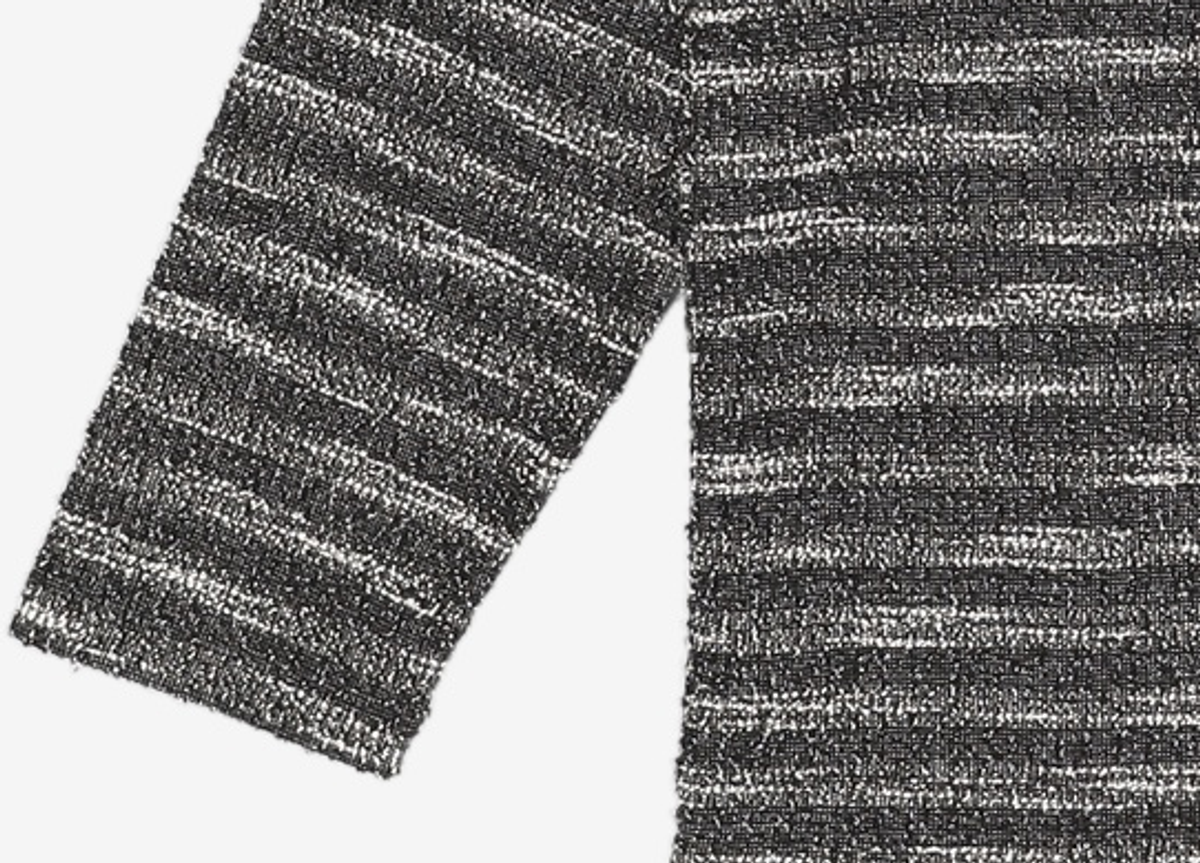 메종미네드(MAISON MINED) MIXED BOUCLE KNIT LONG SLEEVE BLACK S