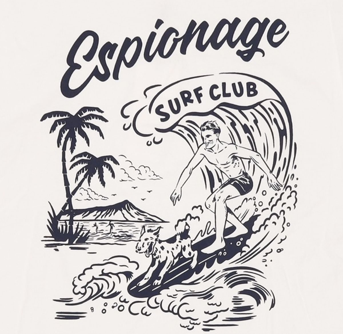에스피오나지(ESPIONAGE) 반소매 티셔츠 L