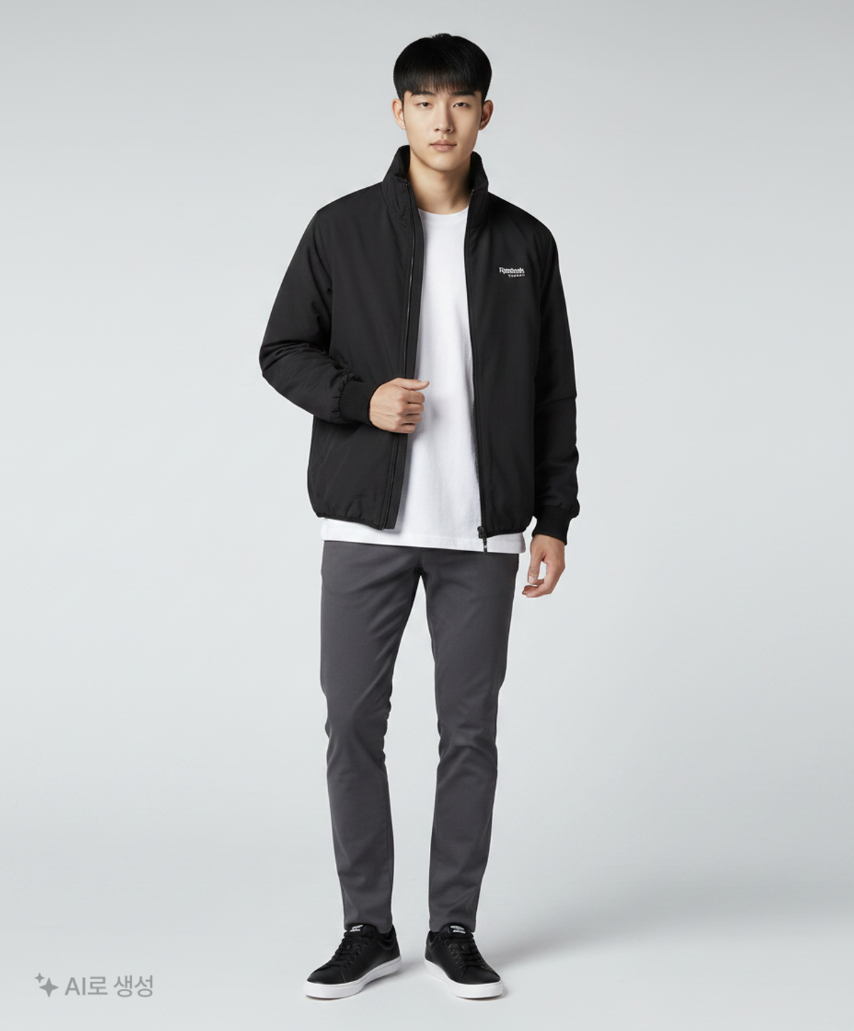 리복(REEBOK) [리복X커버낫]리버시블 보아 자켓 - 블랙 / DX7090 XL