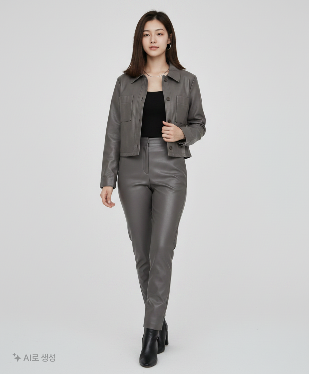 숲(SOUP) 아웃포켓 숏 레더 재킷(SY9LE80) 66