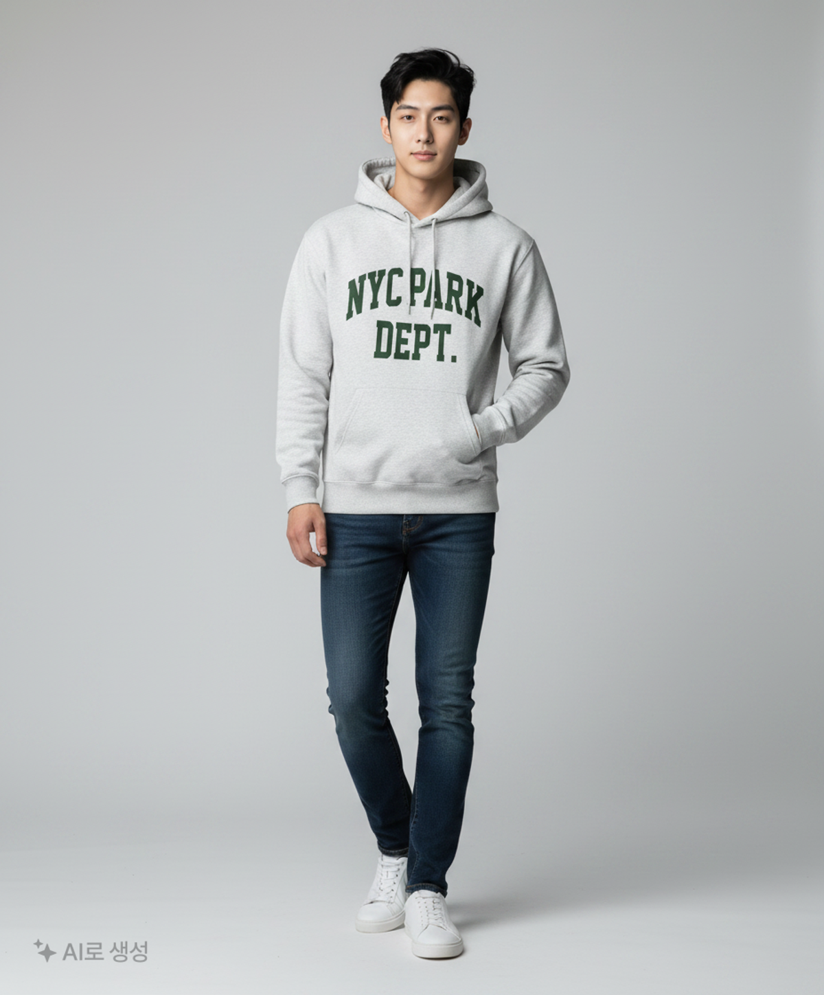 스파오(SPAO) 후드 티셔츠 L