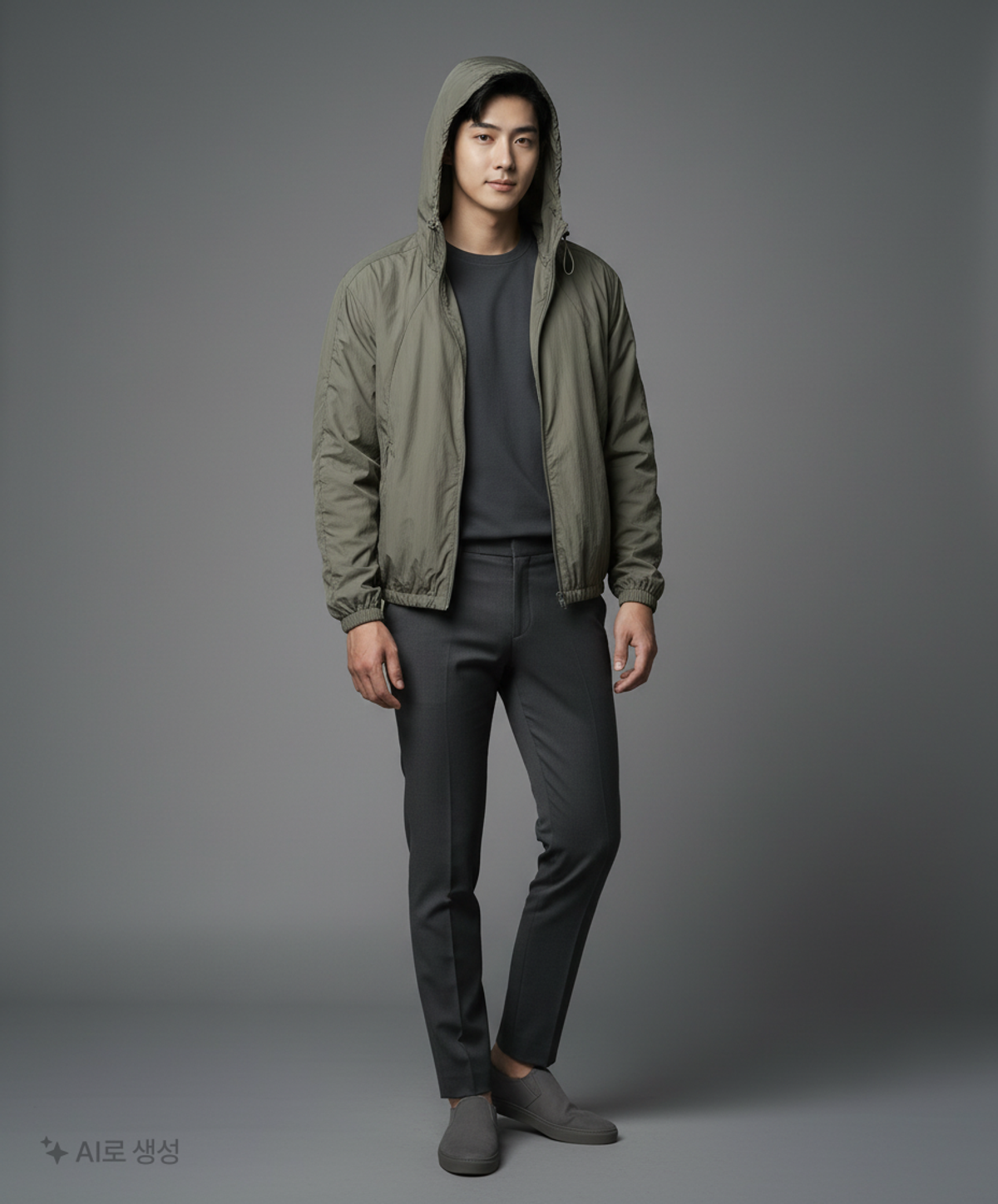 무신사 스탠다드(MUSINSA STANDARD) 나일론/코치 재킷 S