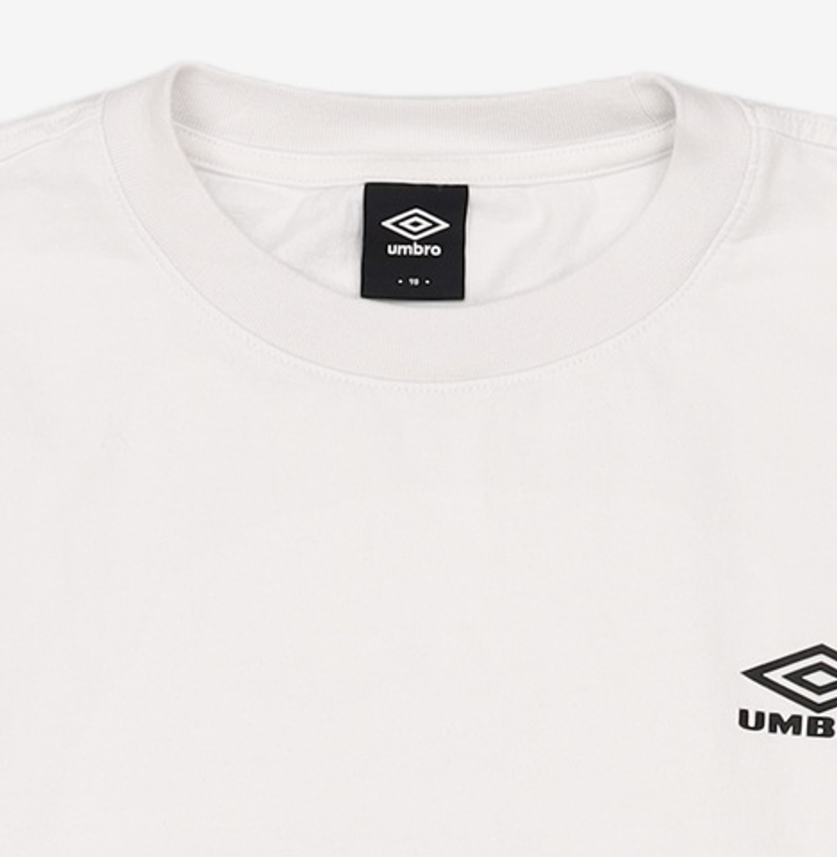 엄브로(UMBRO) 2PACK 반팔 티셔츠 화이트 UR111CRS20 90
