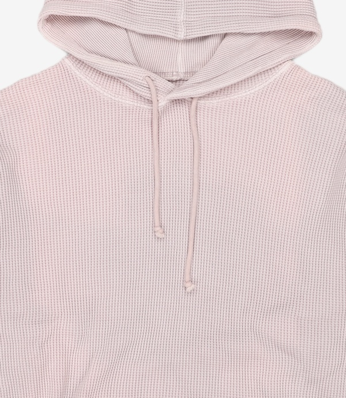 디스이즈네버댓(THISISNEVERTHAT) Overdyed Waffle Hoodie Light Grey L