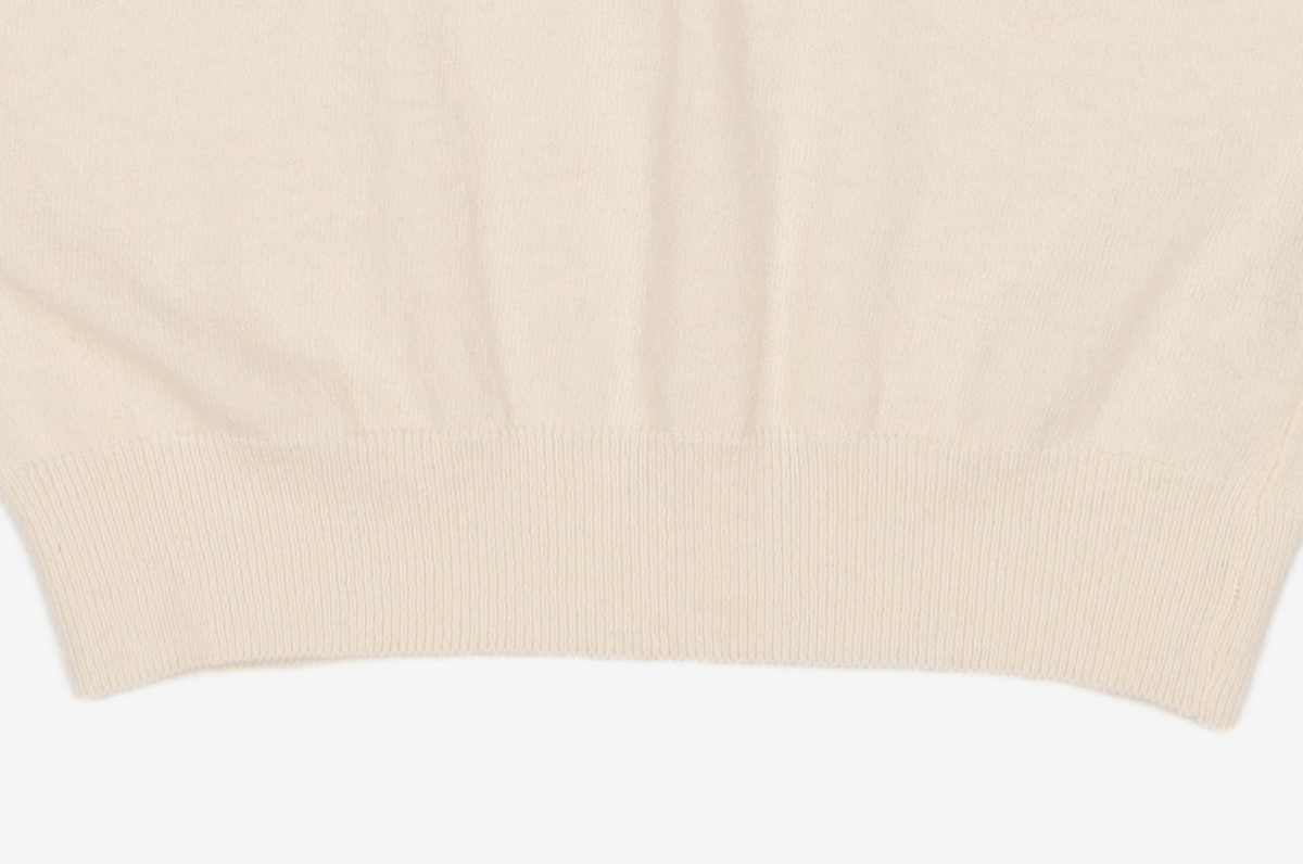시눈(SINOON) Sinoon Plain Knit Vest (Ivory) FREE
