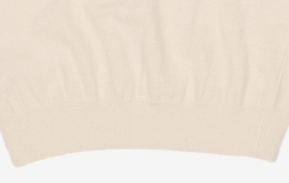 시눈(SINOON) Sinoon Plain Knit Vest (Ivory) FREE