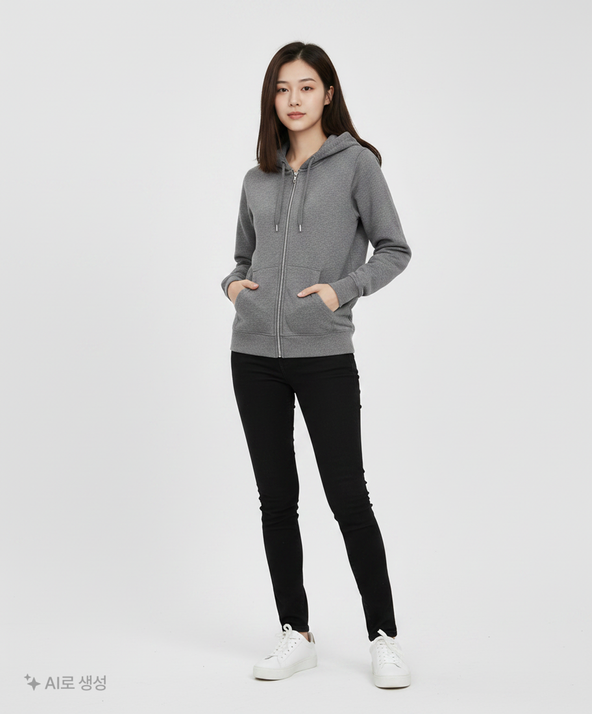 에이치앤엠(H&M) 후드 집업 S