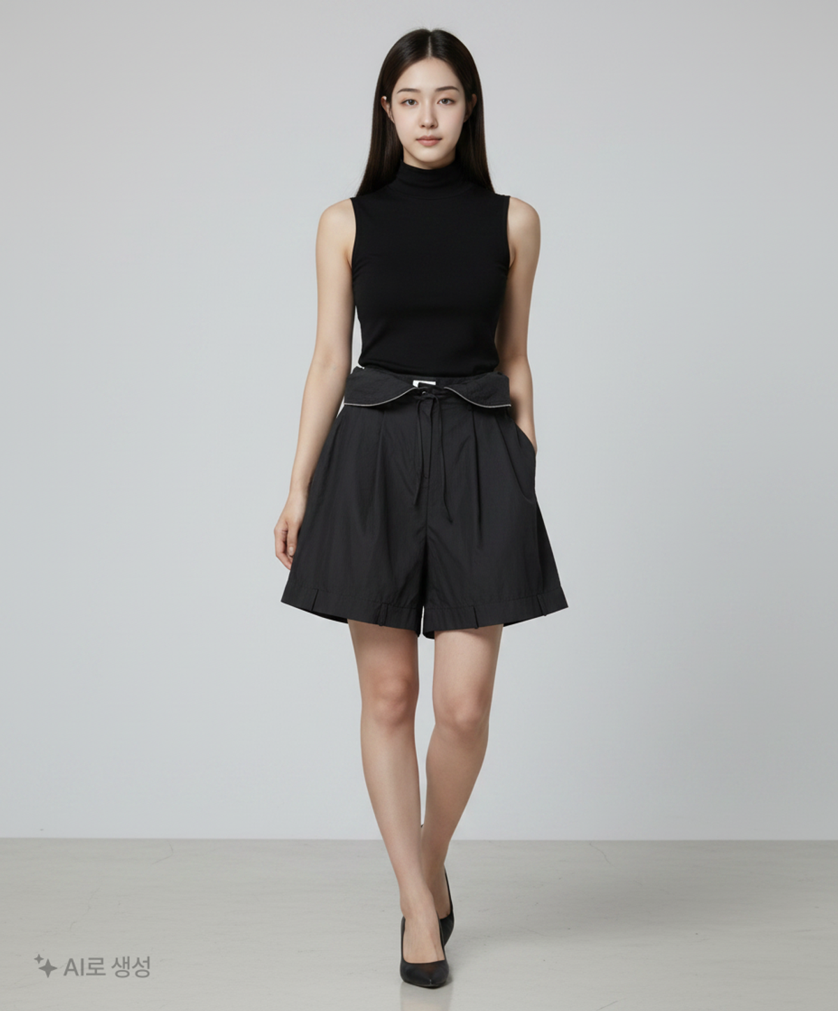 엘씨디씨티엠(LCDC™) DRAWSTRING POCKET SHORTS (BLACK) M