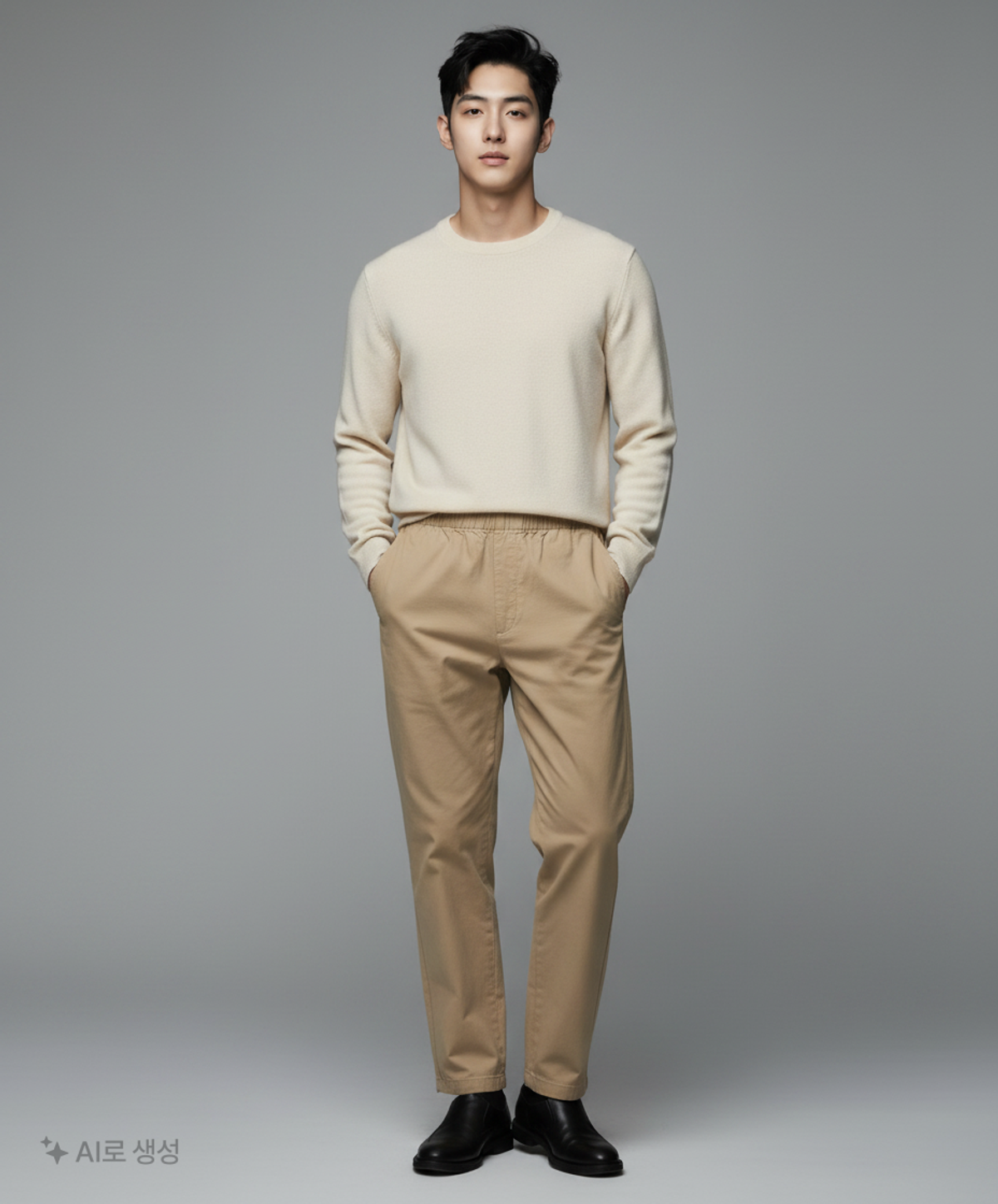 무인양품(MUJI) 코튼 팬츠 L