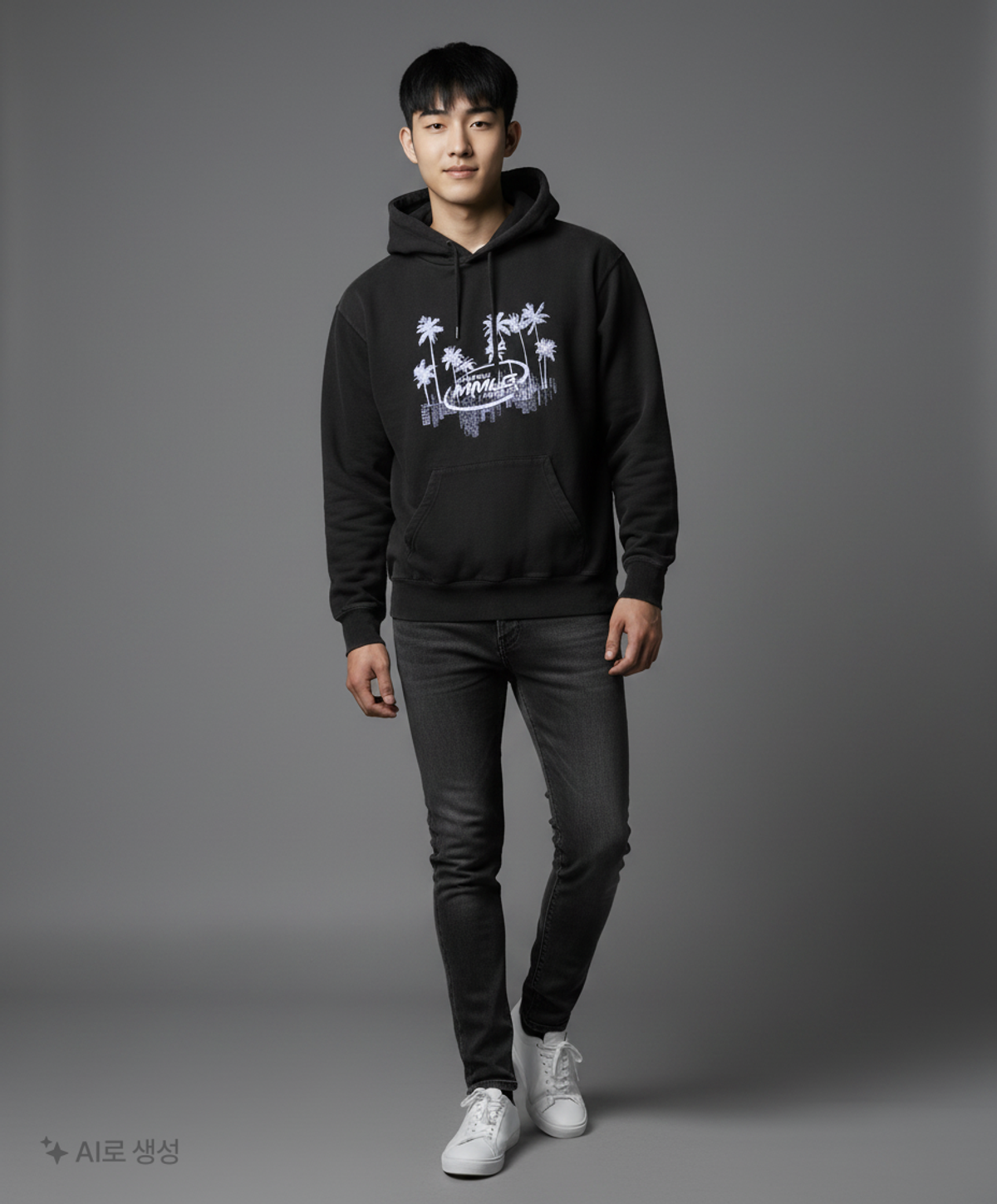 엠엠엘지(MMLG) [Mmlg] BUILDING TREE HOOD (BLACK) M