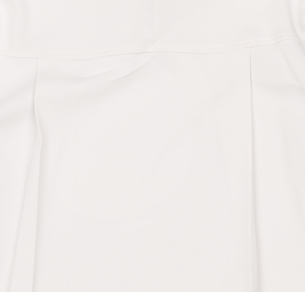 블랭크(BLANK) SIMPLE CROP SHIRT-WH FREE