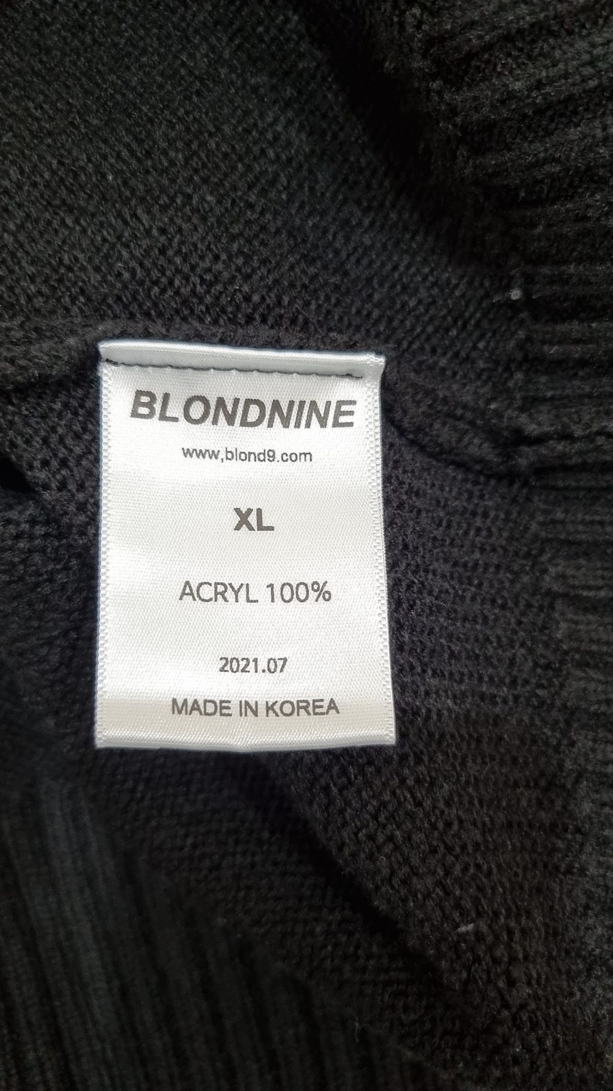 블론드나인(BLOND9) 카디건 XL