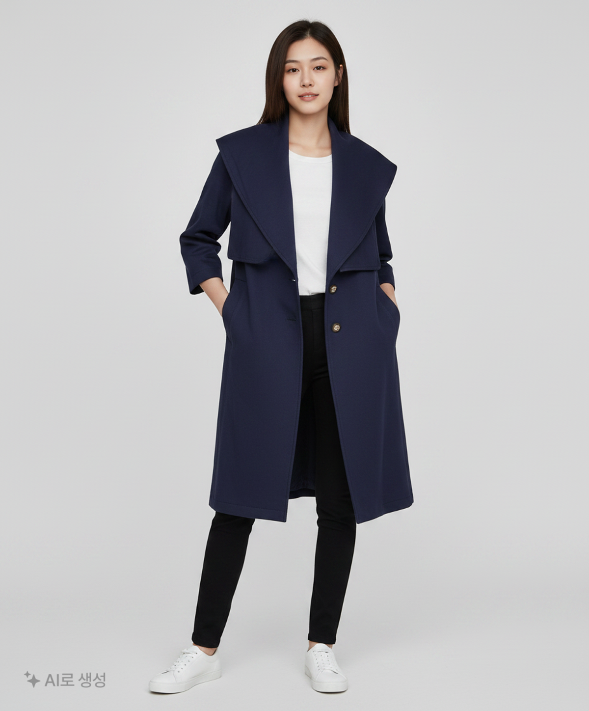 리즈 클레이본(Liz Claiborne) 겨울 기타 코트 XS