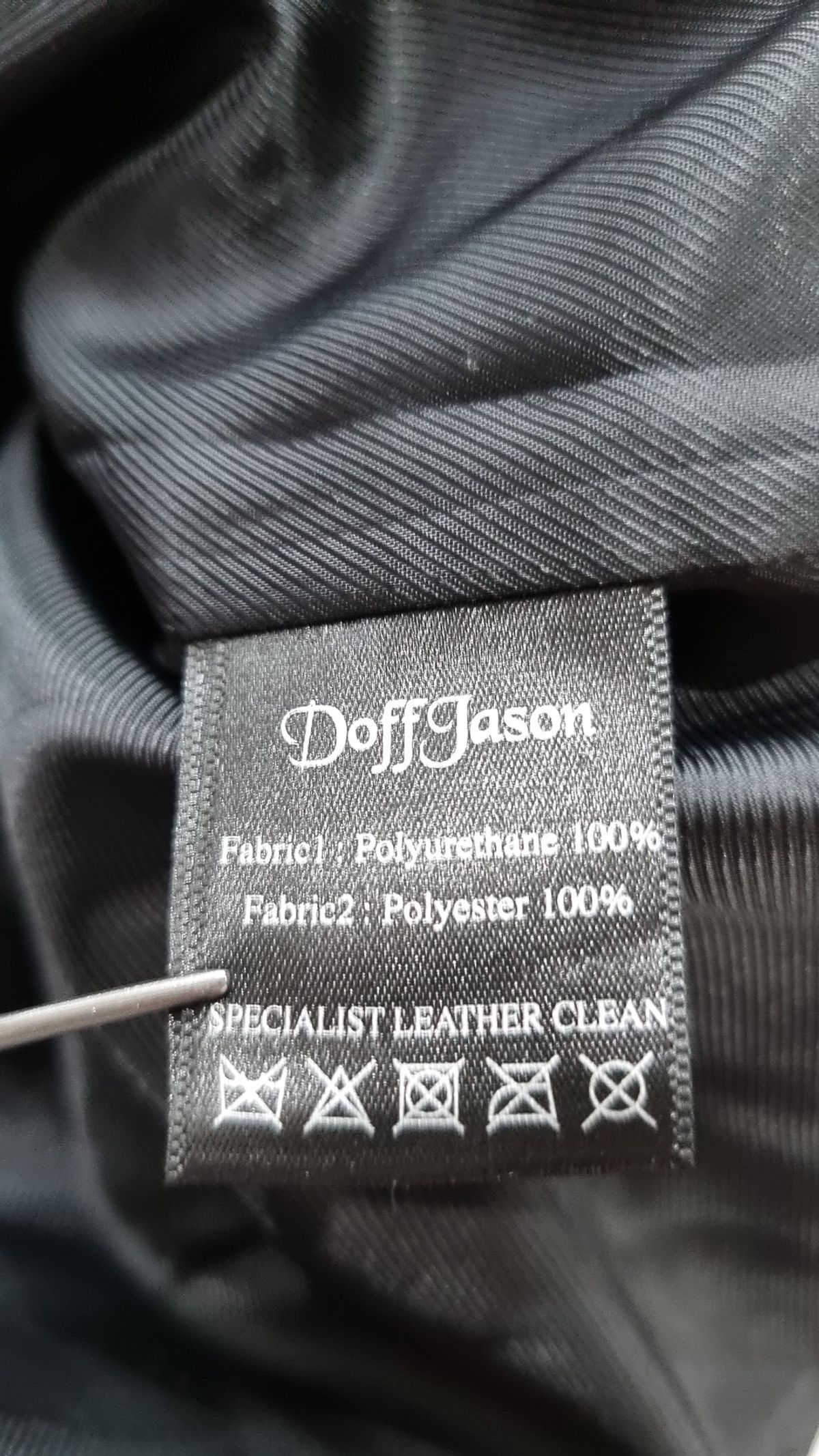 도프제이슨(DOFFJASON) 레더/라이더스 재킷 2XL